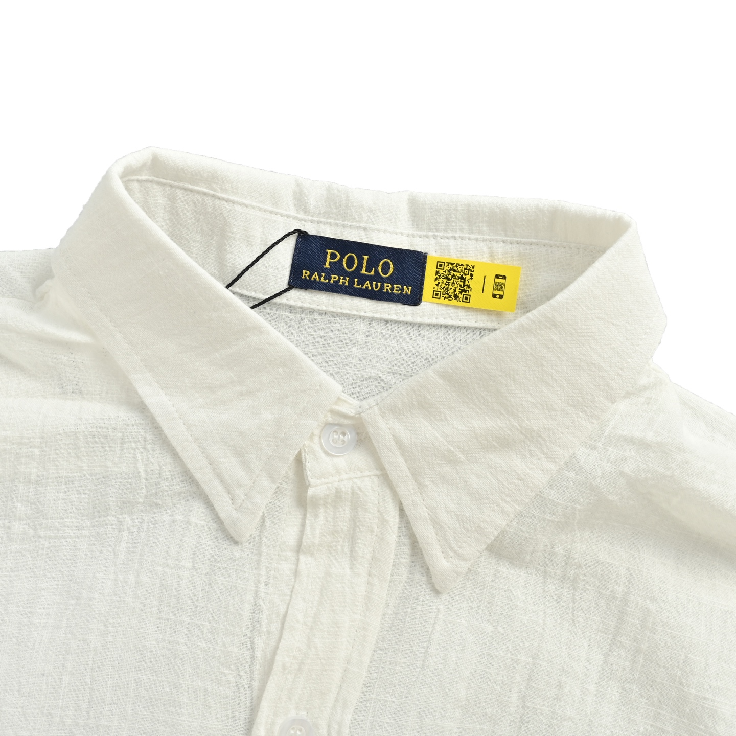 Ralph Lauren/拉夫劳伦 24Fw 刺绣小标衬衫 拉夫劳伦春夏亚麻衬衫战马小标刺绣防晒外套