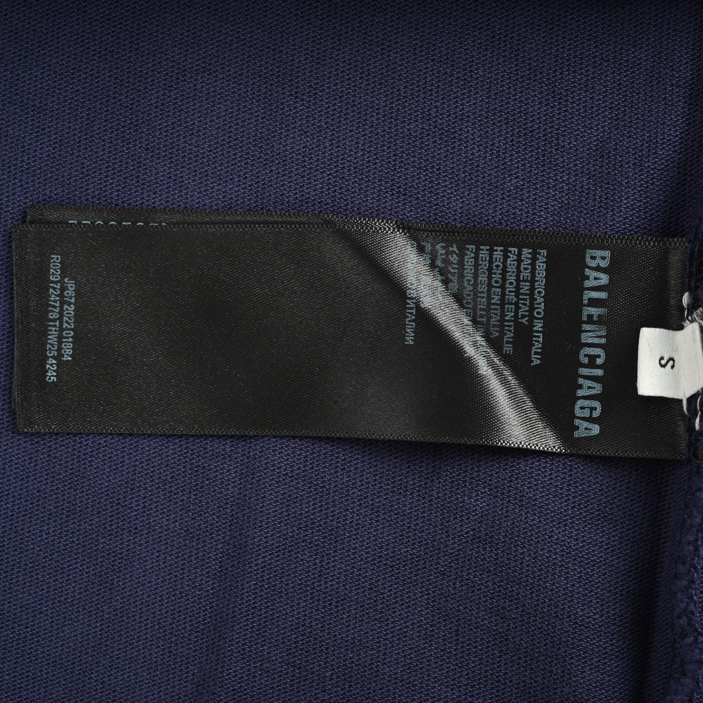 Balenciaga/巴黎世家 25ss 可乐刺绣炒色水洗破洞短袖 蓝色 绿色 灰色 紫色 红色 藏青