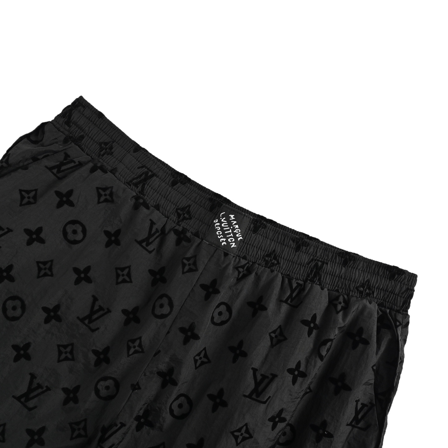 Louis Vuitton/路易威登 25ss 满印老花植绒沙滩短裤