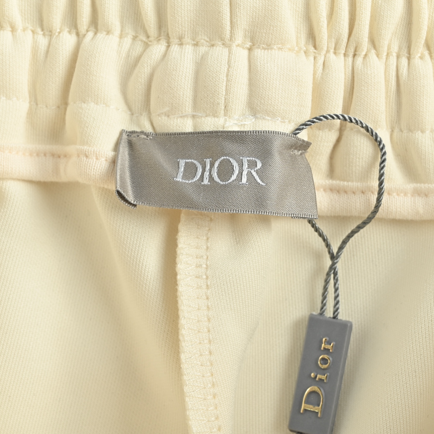 Dior/迪奥 25ss 侧边撞色拼接logo凹凸浮雕短裤 黑色 白色 蓝色