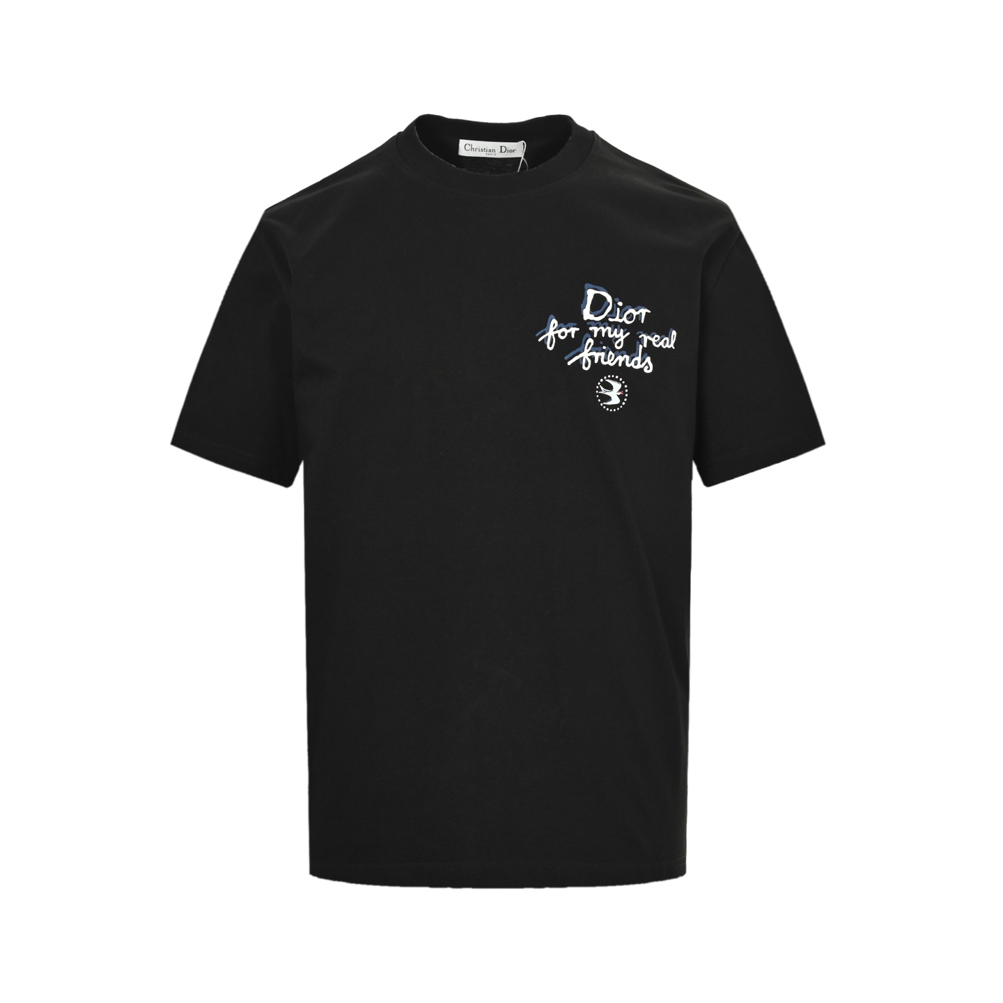 Dior/迪奥 25ss 前后字母发泡印花短袖 迪奥2025新款经典圆领短袖