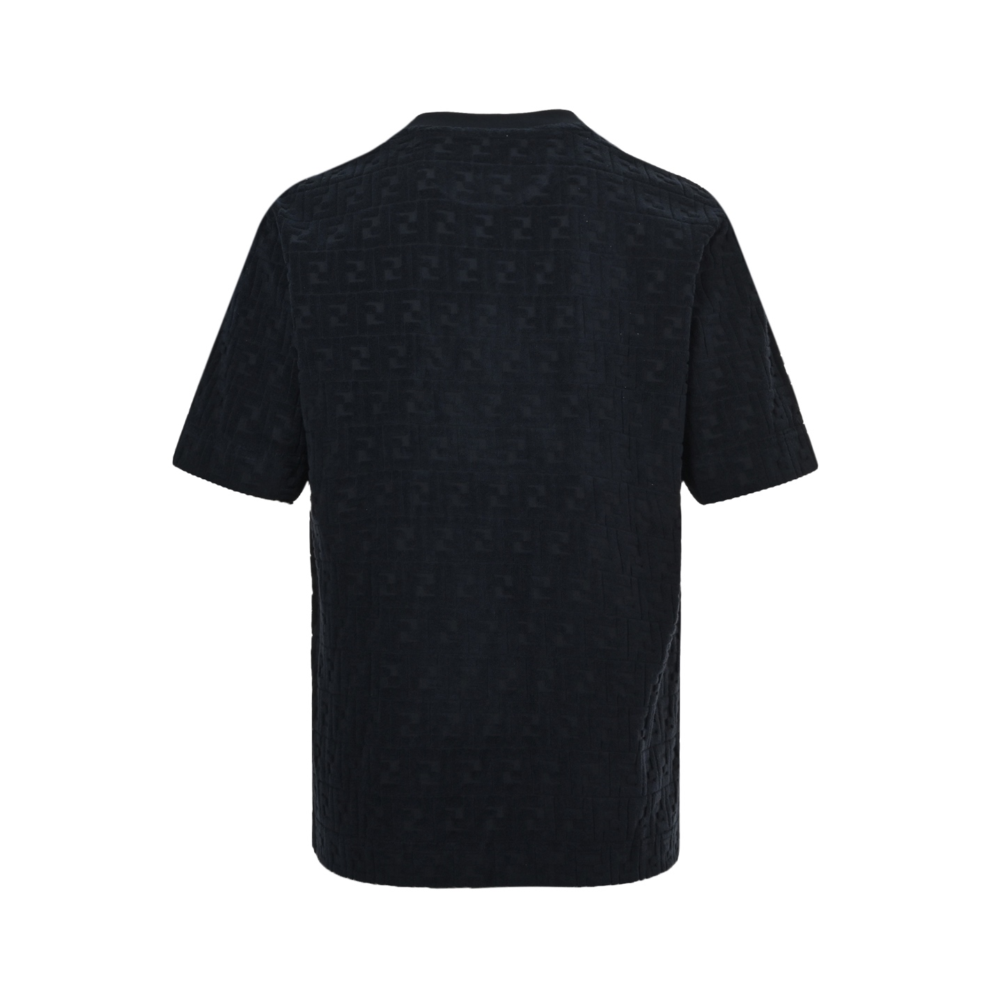 Fendi/芬迪 25ss FF凹凸提花毛巾短袖