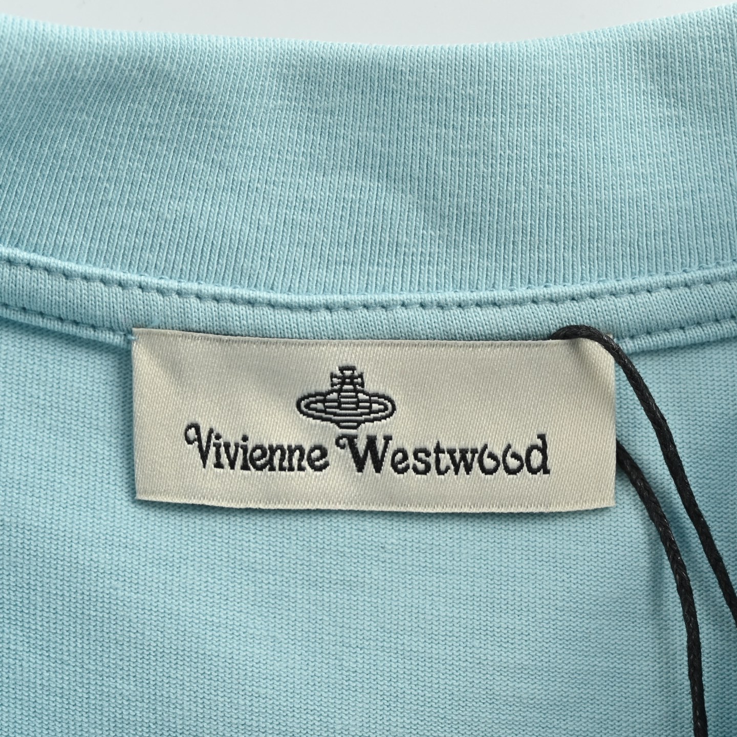 Vivienne Westwood/西太后 25ss logo图案印花明线短袖 黑色 白色 天蓝色 红色