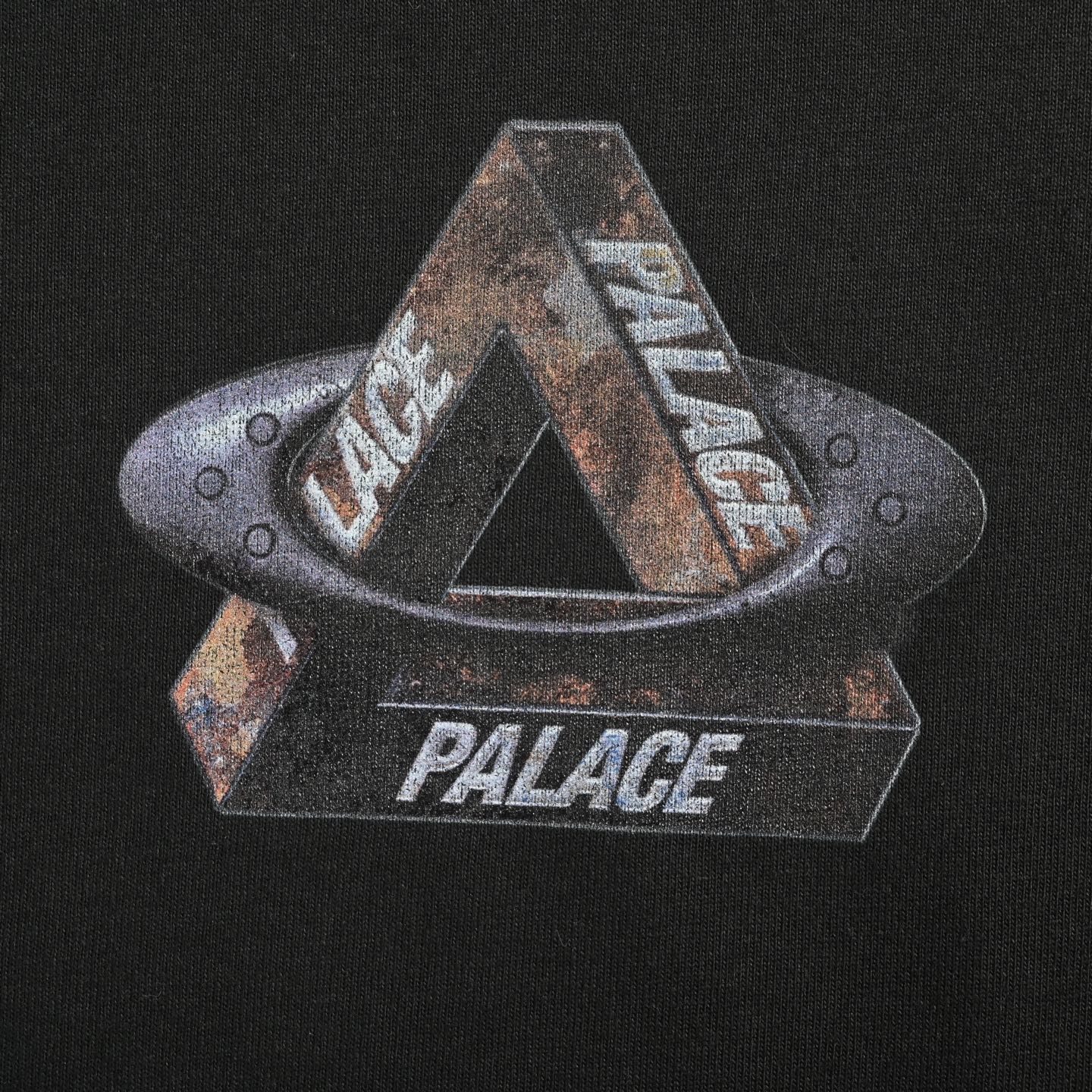 Palace & OAKLEY 土星图案朋克风印花短袖