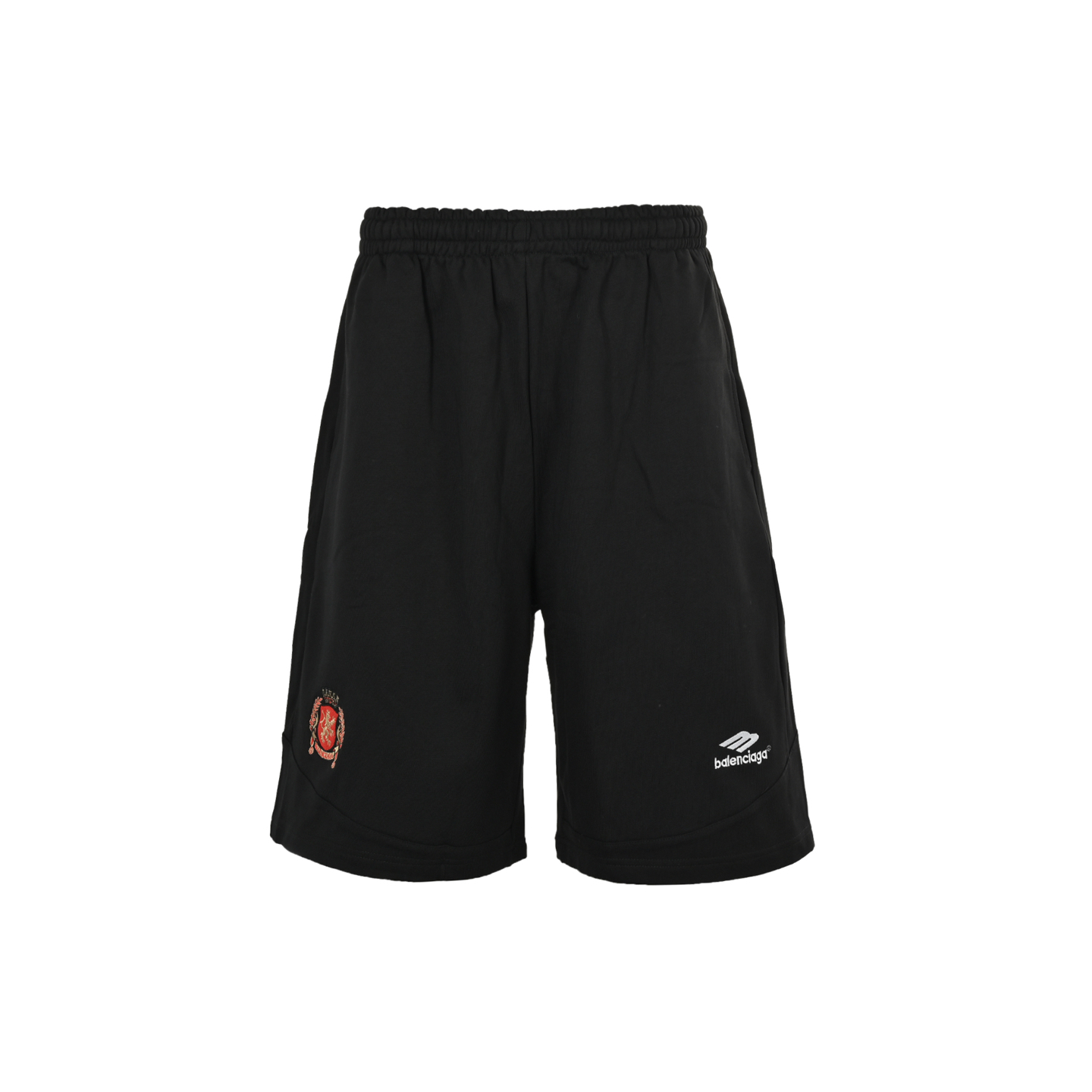 Balenciaga/巴黎世家 曼联联名刺绣短裤