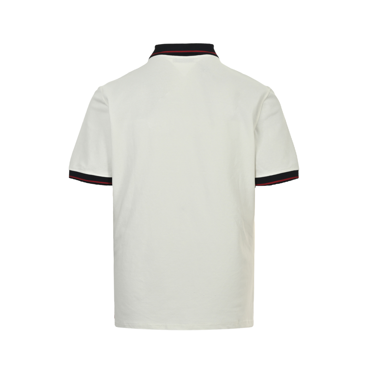 Moncler/蒙口 胸口徽标刺绣Polo短袖 白色 宝蓝