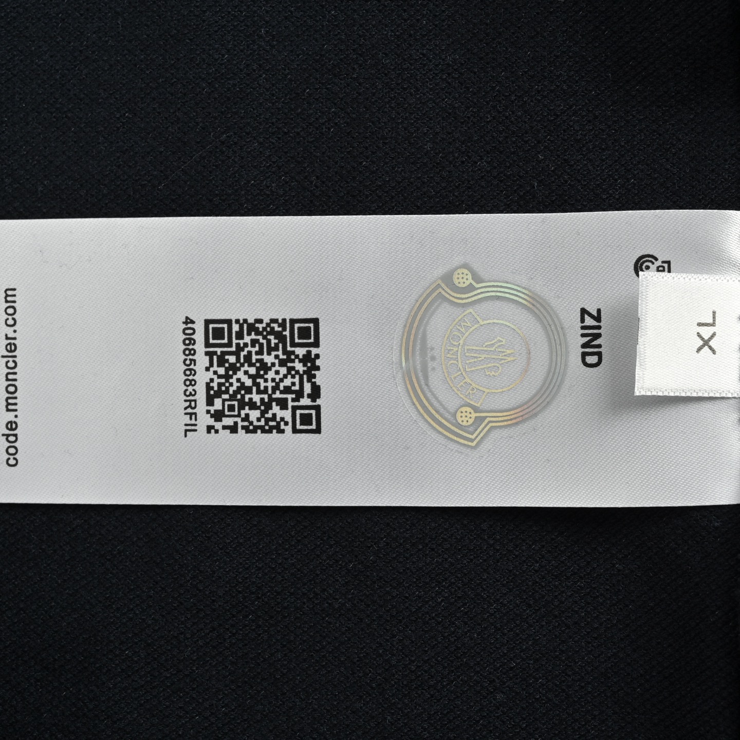 Moncler/蒙口 胸口徽标刺绣Polo短袖