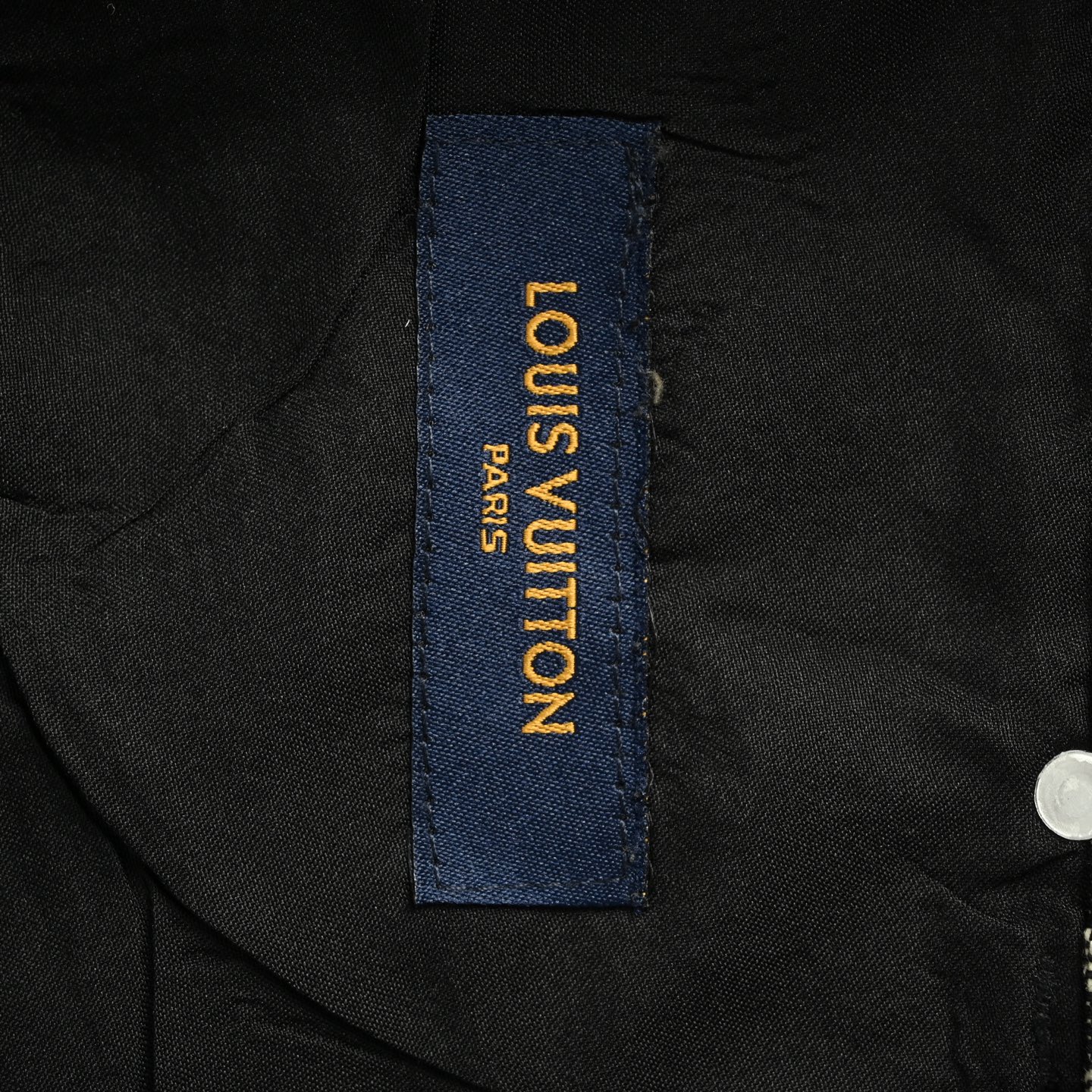 Louis Vuitton/路易威登 FA满印珍珠扣老花牛仔短裤