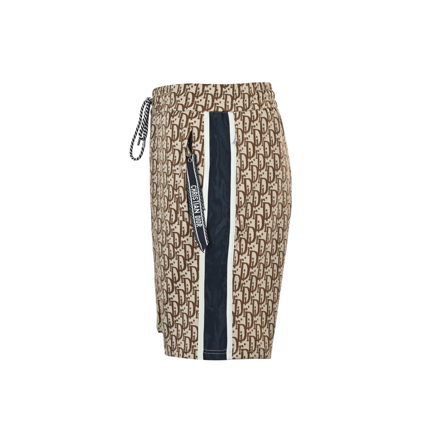 Dior/迪奥 25ss 满印老花提花侧边织带短裤 黑色 卡其色-Chinese UA Cheap High Quatity Brand Clothes Bags handbags Sneakers wholesale wholesaler seller from China Factory suppliers Fashion Clothing Shoes best Quality Beautiful Price Dior/迪奥 25ss 满印老花提花侧边织带短裤 黑色 卡其色