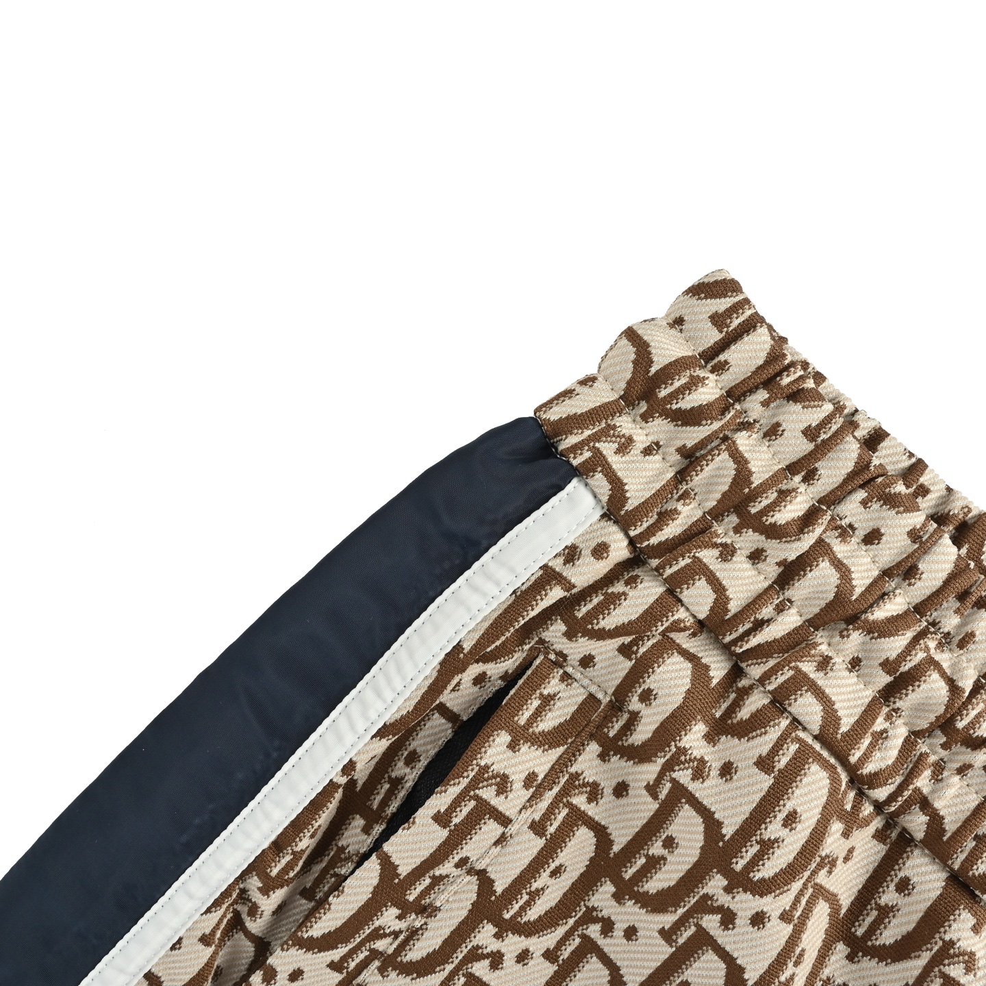 Dior/迪奥 25ss 满印老花提花侧边织带短裤 黑色 卡其色-Chinese UA Cheap High Quatity Brand Clothes Bags handbags Sneakers wholesale wholesaler seller from China Factory suppliers Fashion Clothing Shoes best Quality Beautiful Price Dior/迪奥 25ss 满印老花提花侧边织带短裤 黑色 卡其色