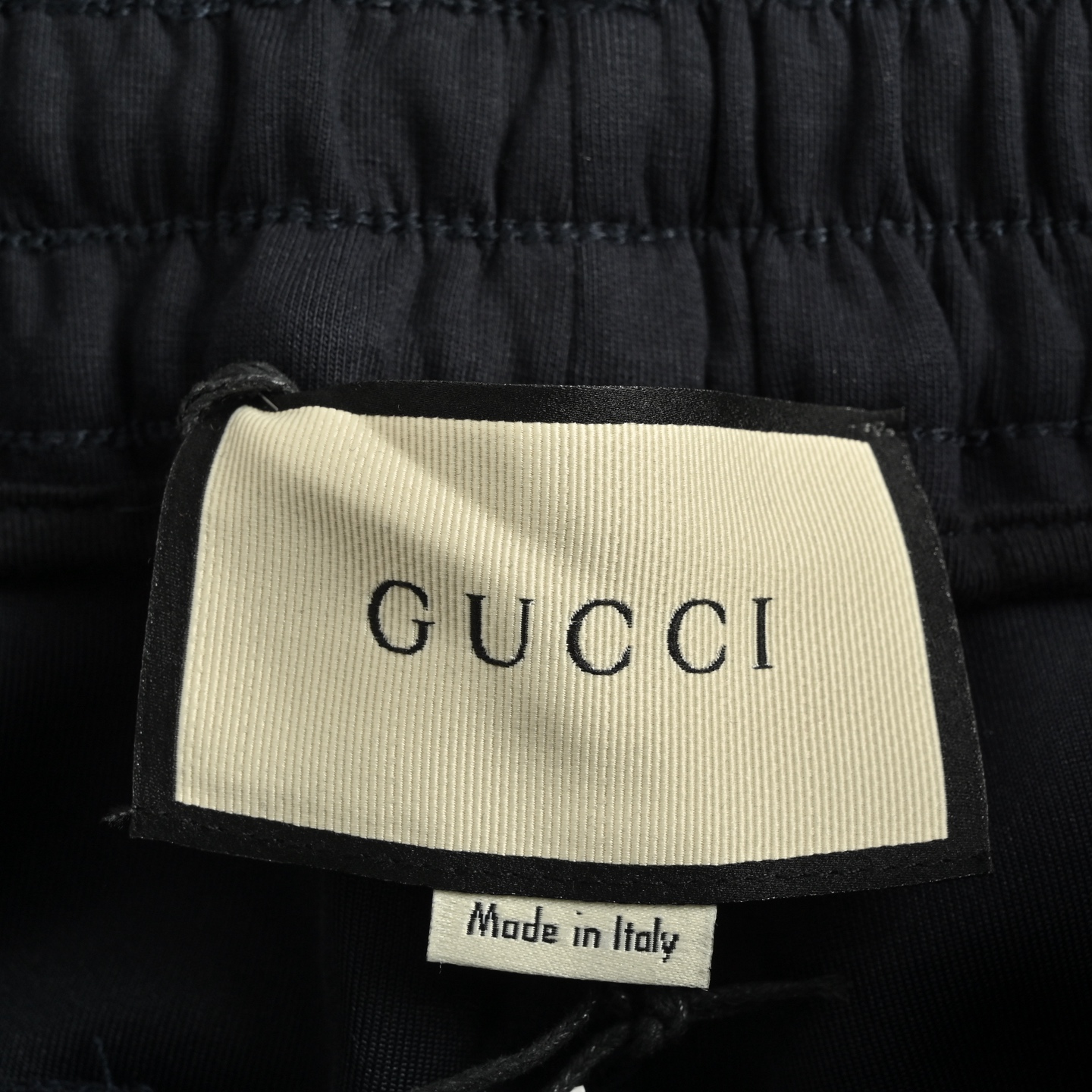 Gucci/古驰 25ss 侧边织带刺绣字母短裤 杏色 黑色-High Quatity Cheap Brand wholesale wholesaler seller Clothes Bags handbags Sneakers Top Fashion Clothing Shoes from China Factory Chinese suppliers best Quality Beautiful Price Gucci/古驰 25ss 侧边织带刺绣字母短裤 杏色 黑色
