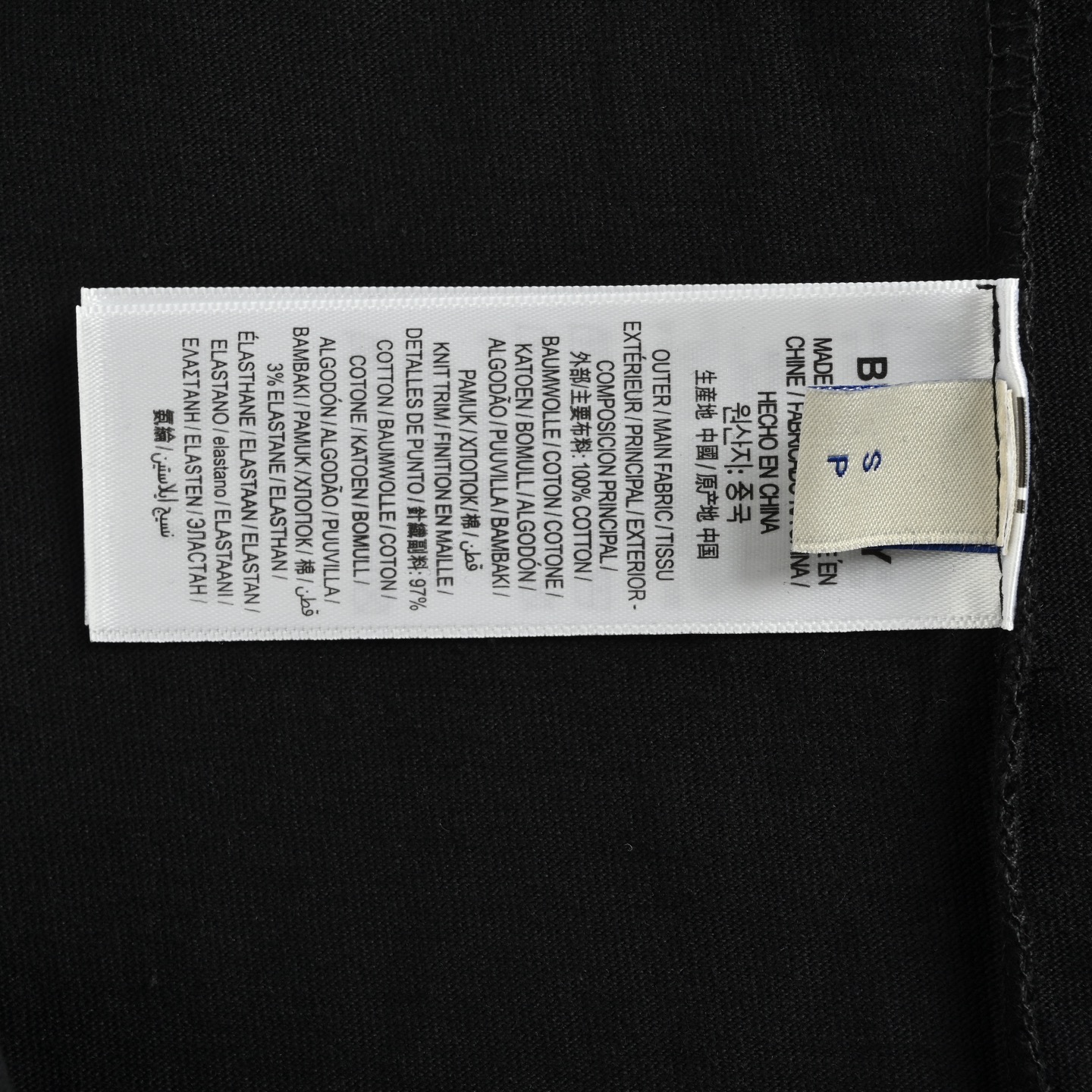 Burberry/巴宝莉 25ss 胸口金标战马刺绣短袖