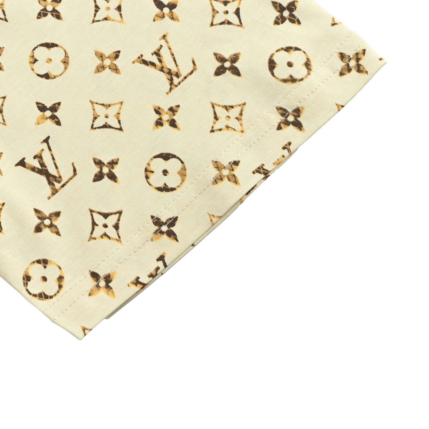 Louis Vuitton/路易威登 23ss 斑驳老花满印短袖