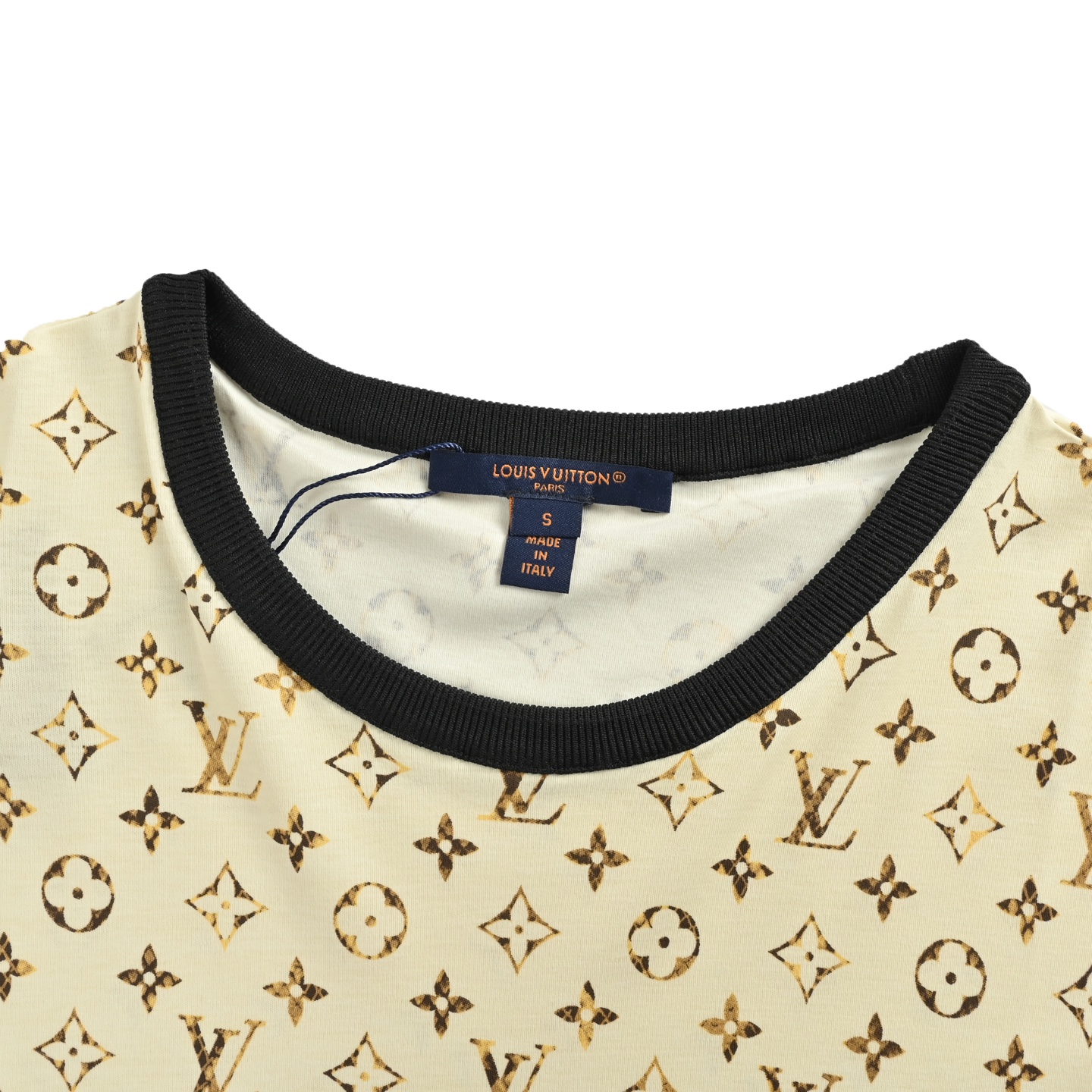 Louis Vuitton/路易威登 23ss 斑驳老花满印短袖