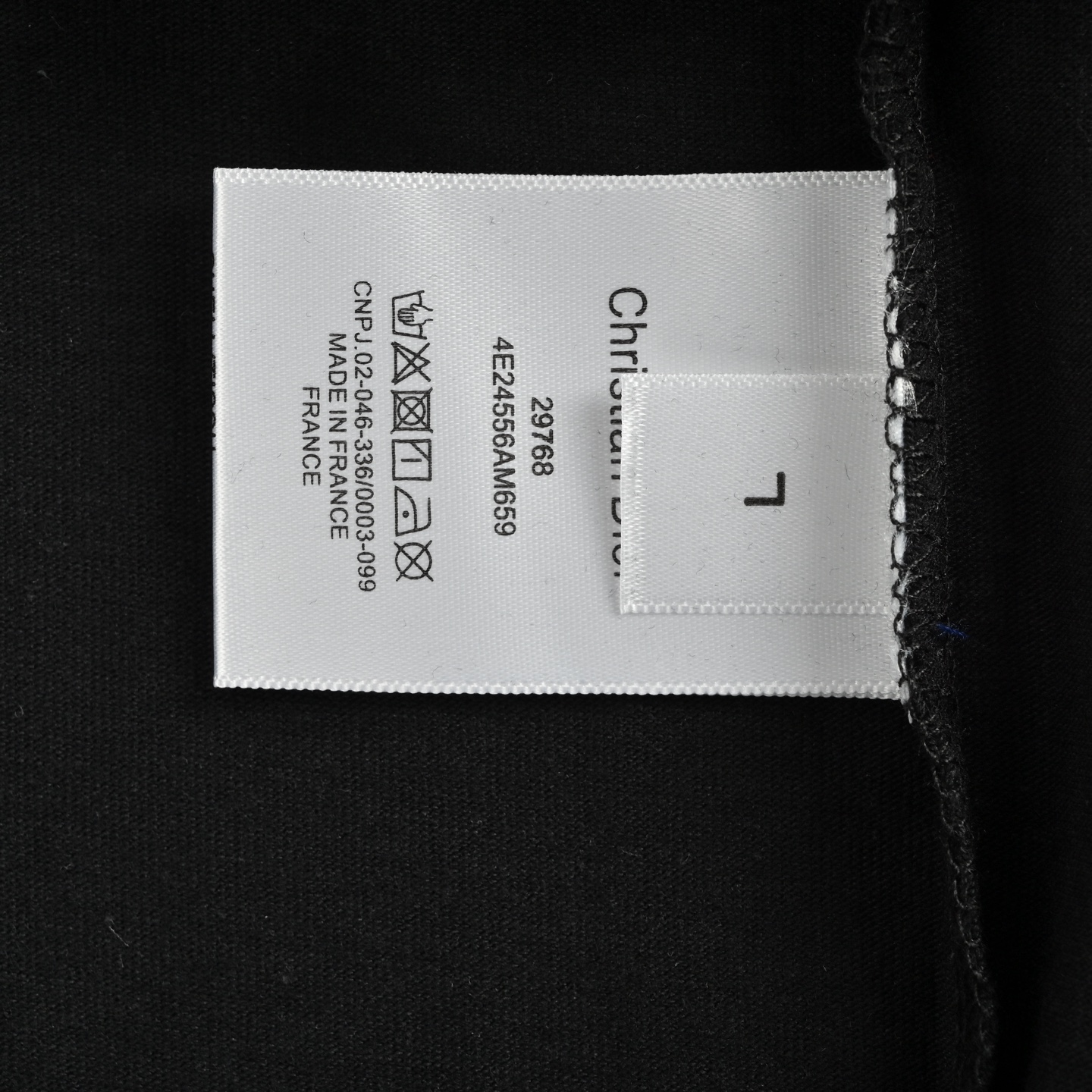 Dior/迪奥 石头岛联名罗盘贴布刺绣短袖