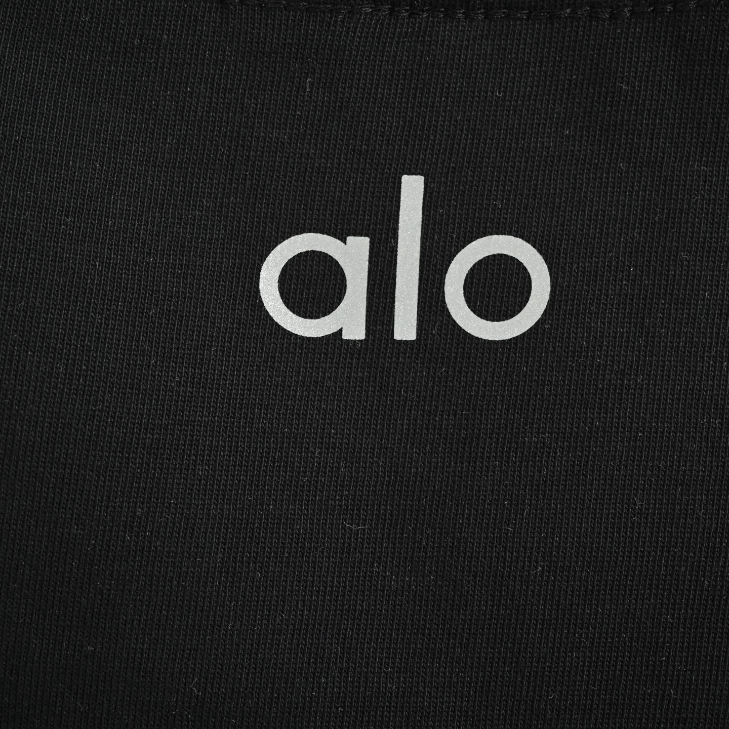 ALO 25ss 反光字母短袖