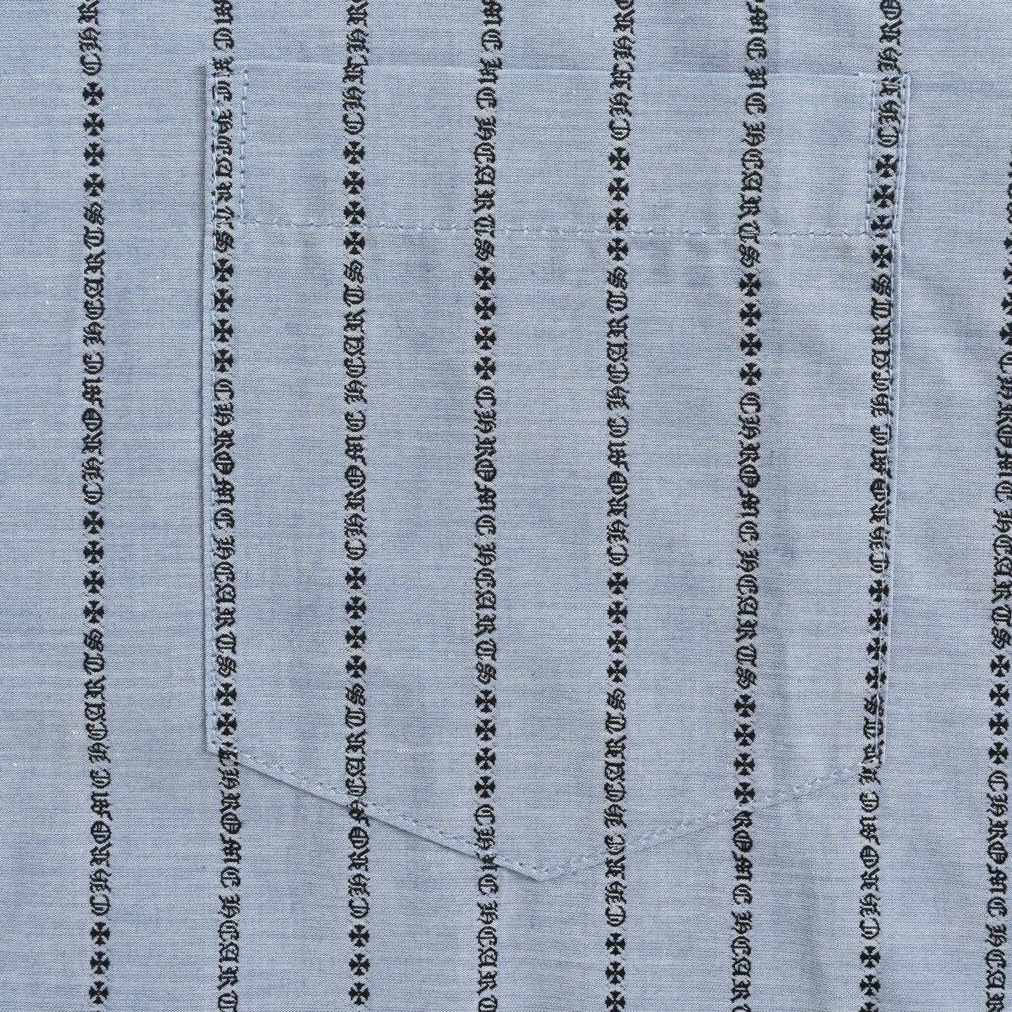 Chrome Hearts/克罗 梵文满印色织长袖衬衫