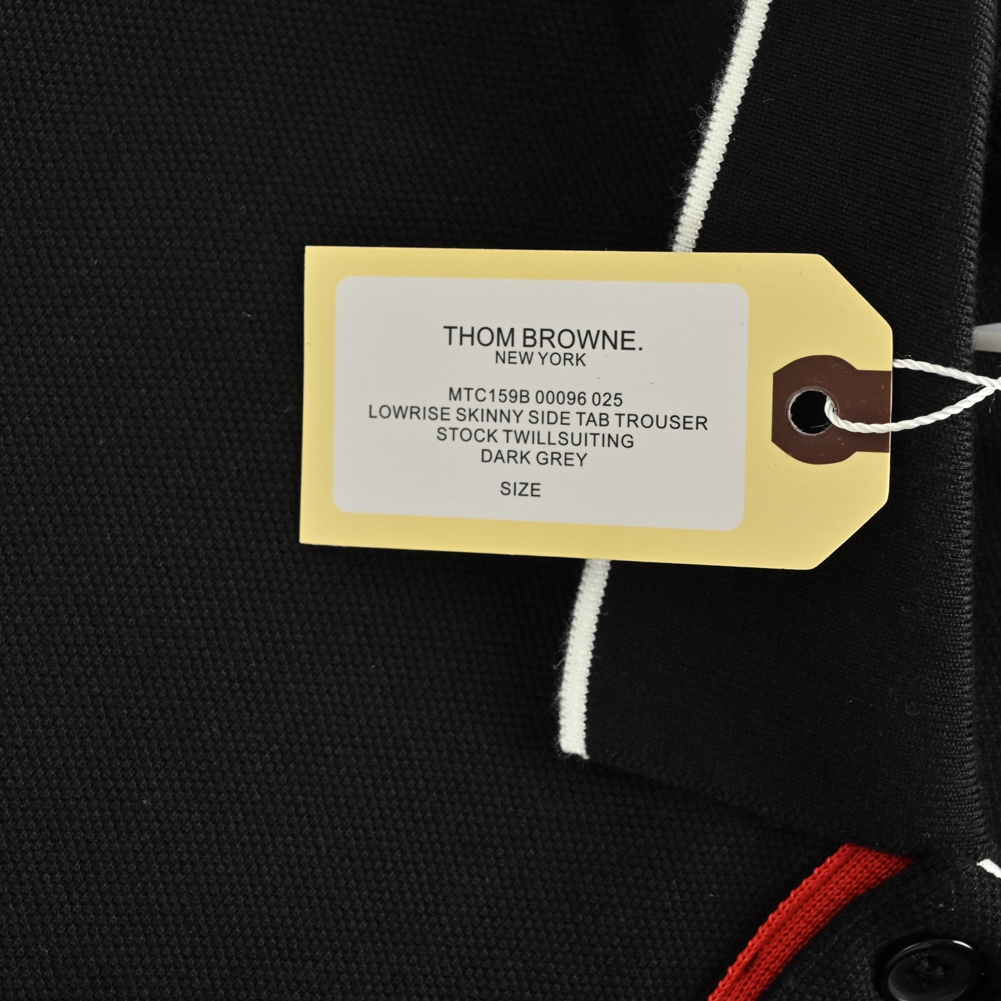 Thom Browne/汤姆布朗 小狗章仔贴饰刺绣Polo短袖 白色 黑色 军绿