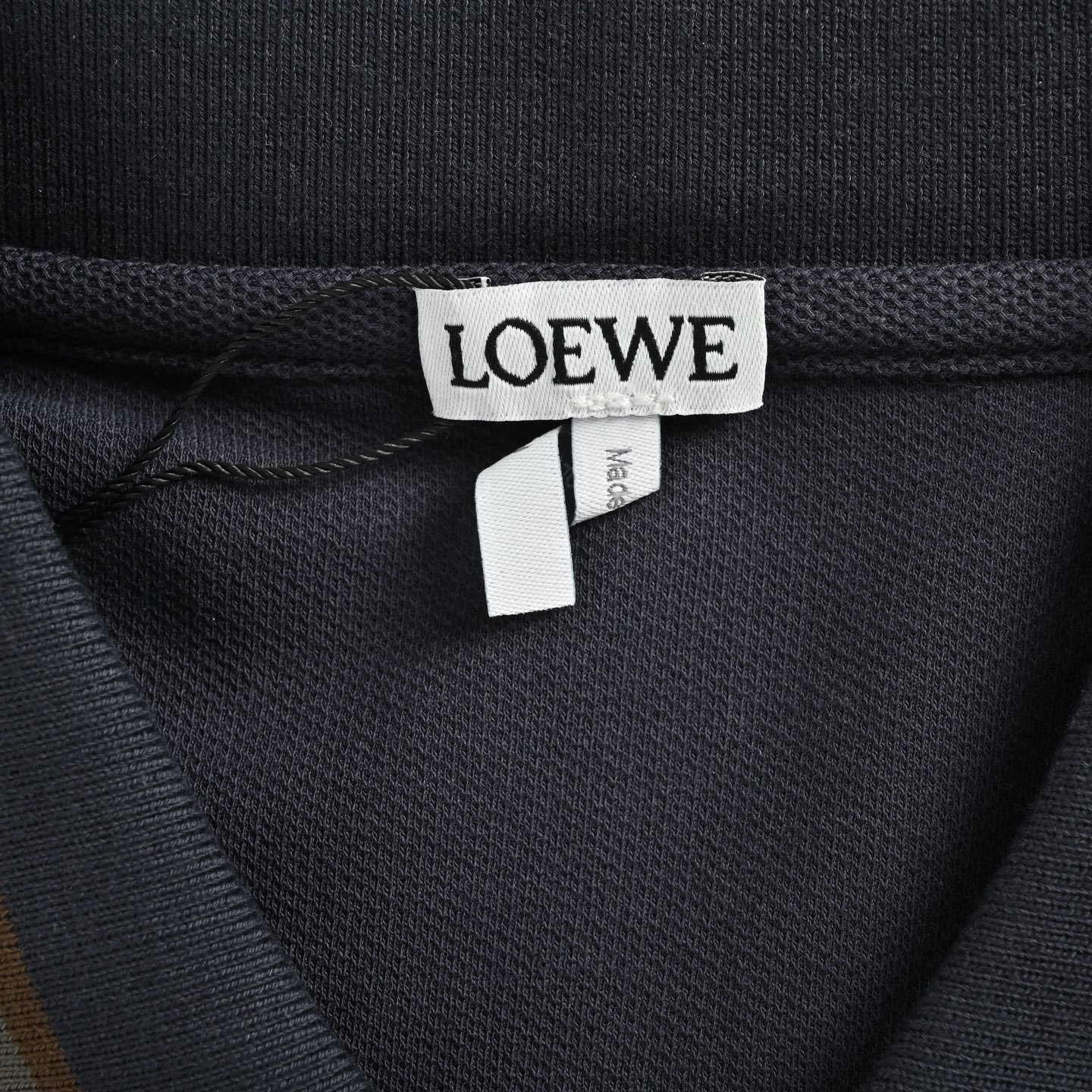 Loewe/罗意威 胸口拼色刺绣徽标Polo短袖