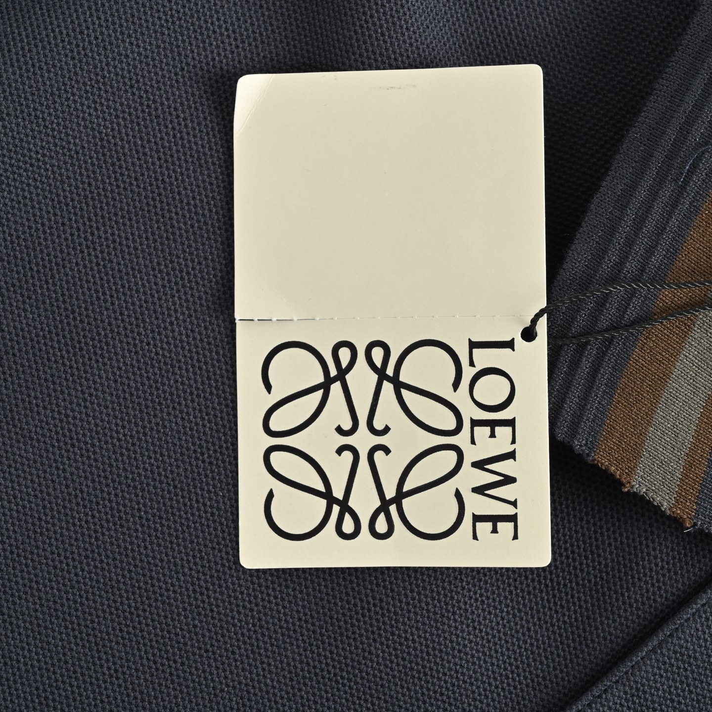 Loewe/罗意威 胸口拼色刺绣徽标Polo短袖