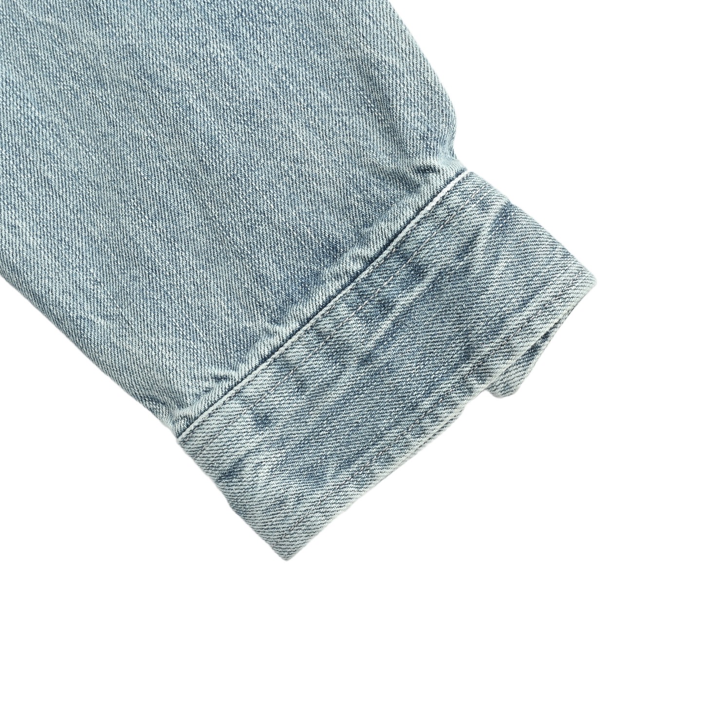 Saint Laurent/圣罗兰 25ss 刺绣标识牛仔衬衫外套