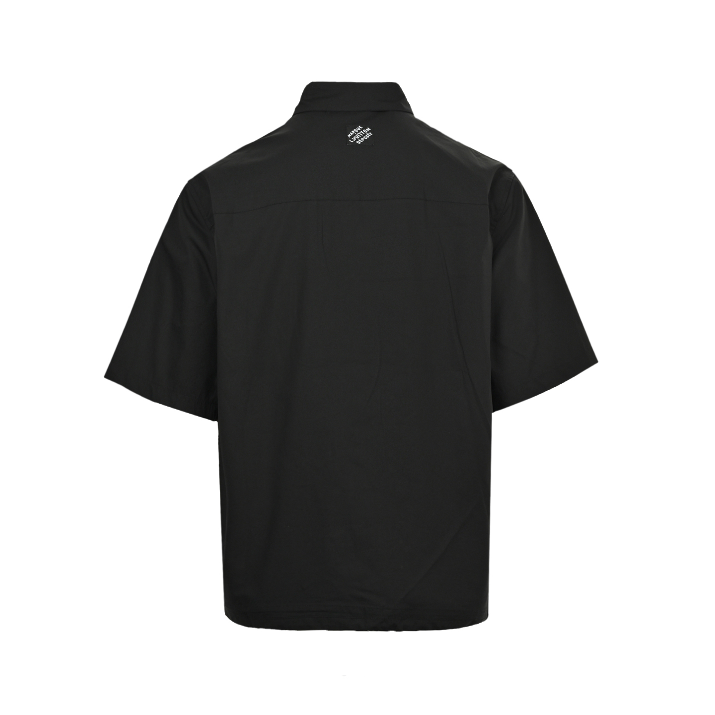 Louis Vuitton 25SS Monogram Embroidered Short Sleeve Shirt Black 4 i1747485704700 1366 0 2