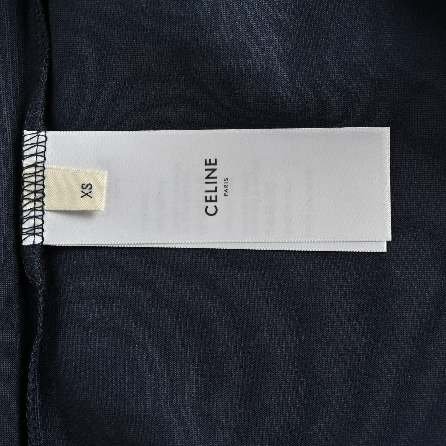 Celine/赛琳 25ss 植绒字母撞色拼接短袖 三标齐全