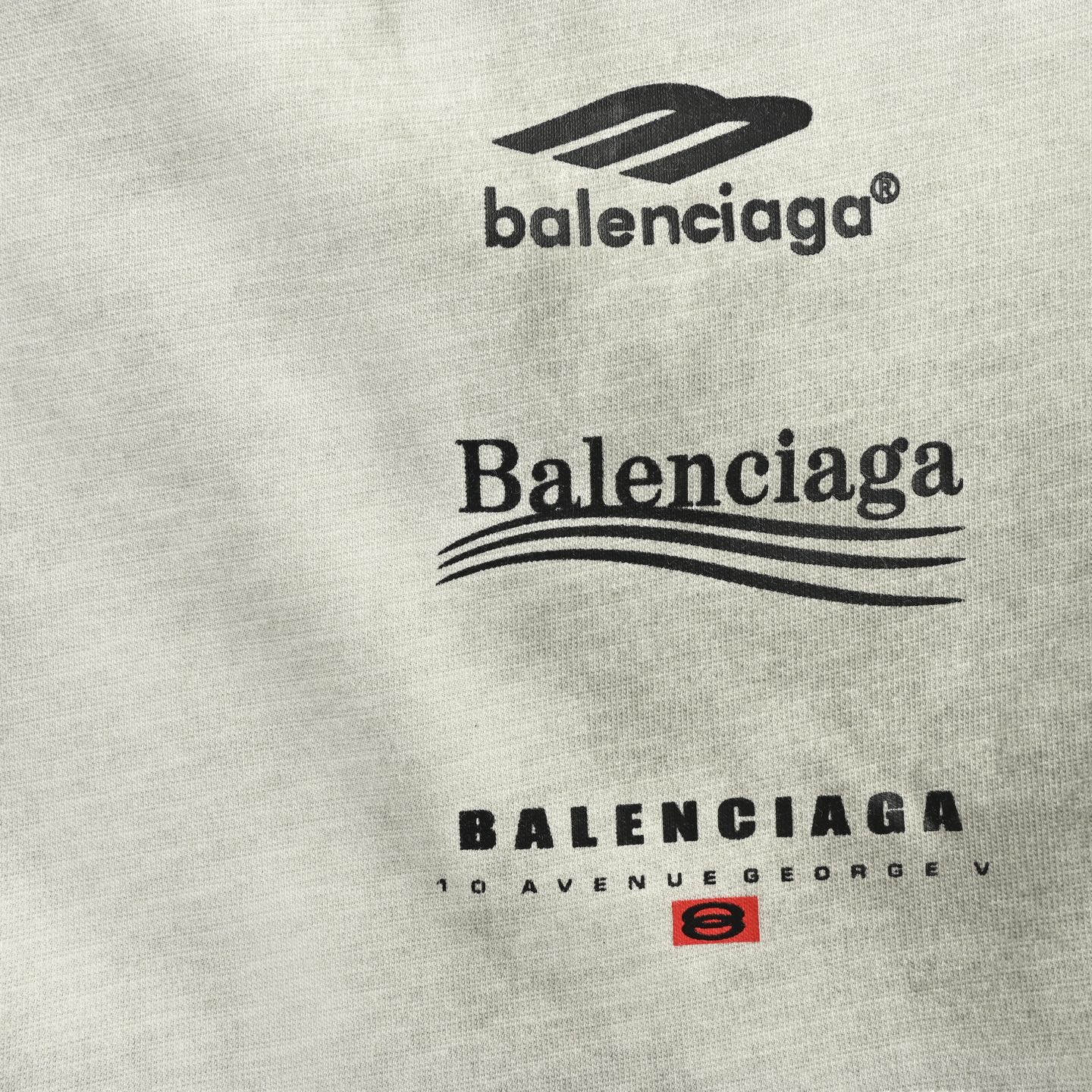 Balenciaga Washed Logo Print Shorts - Custom Fabric, Silky Soft, Unisex Fit 9 i1747565107103 5501 0 7