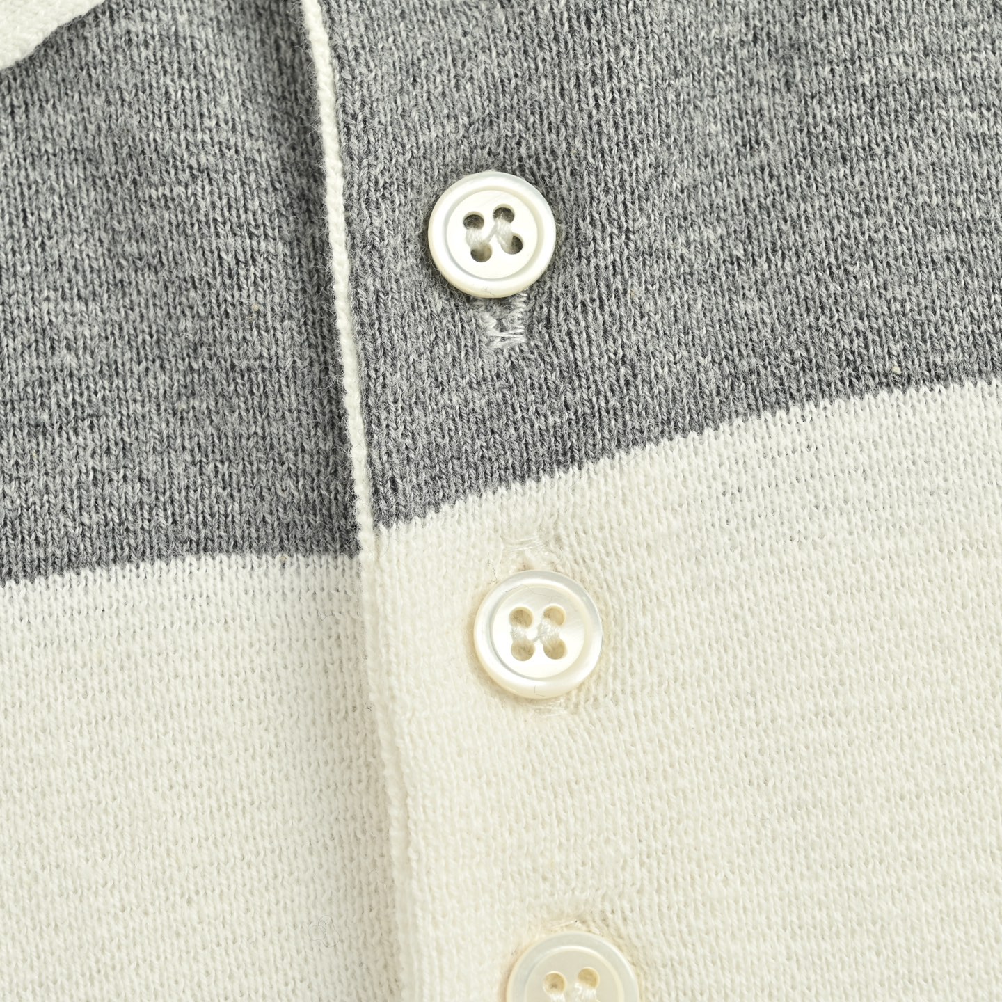 Thom Browne Striped Knitted Polo Shirt Short Sleeve Cotton Blend Casual 8 i1747650899981 3254 0 7