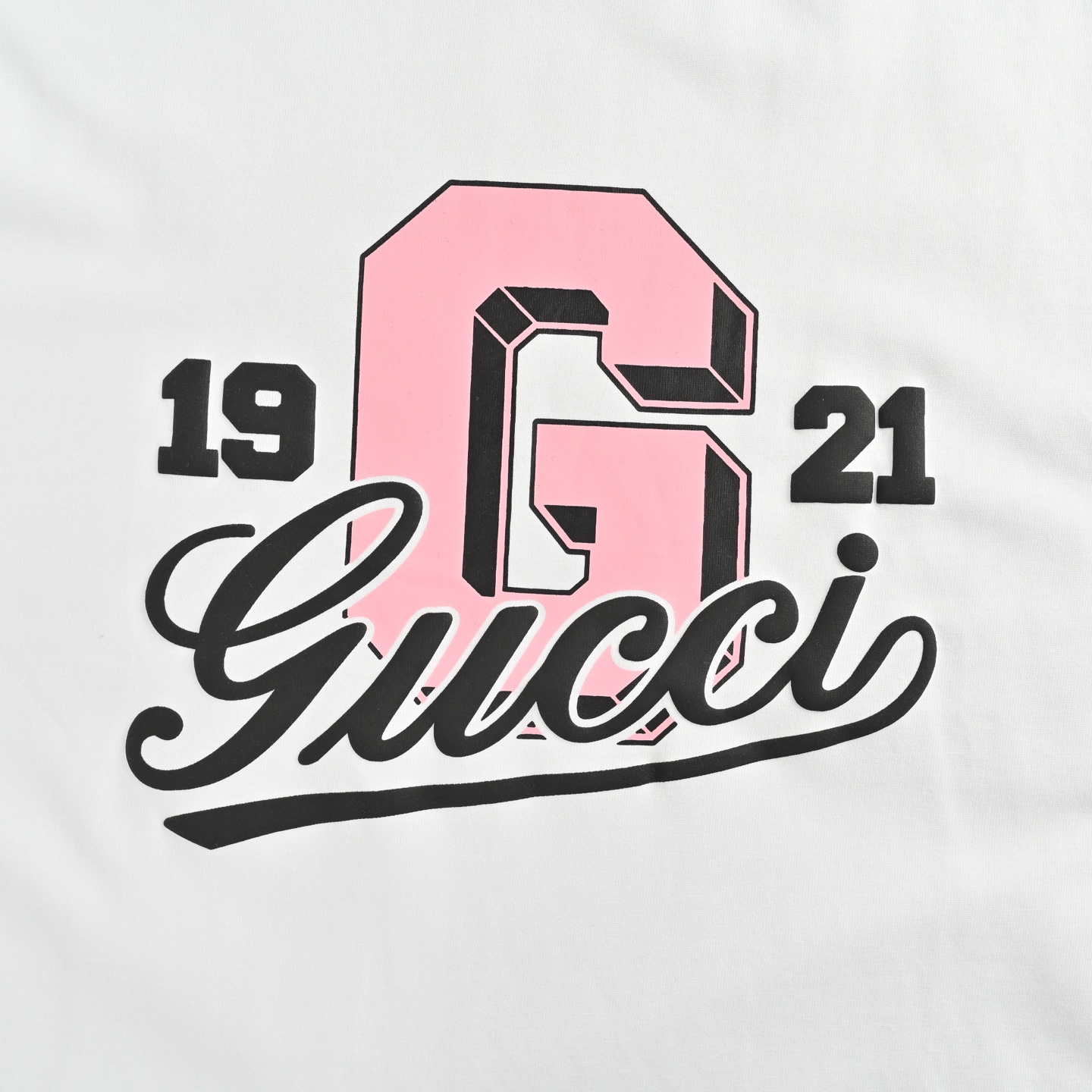 Gucci/古驰 25ss 1921字母印花logo短袖