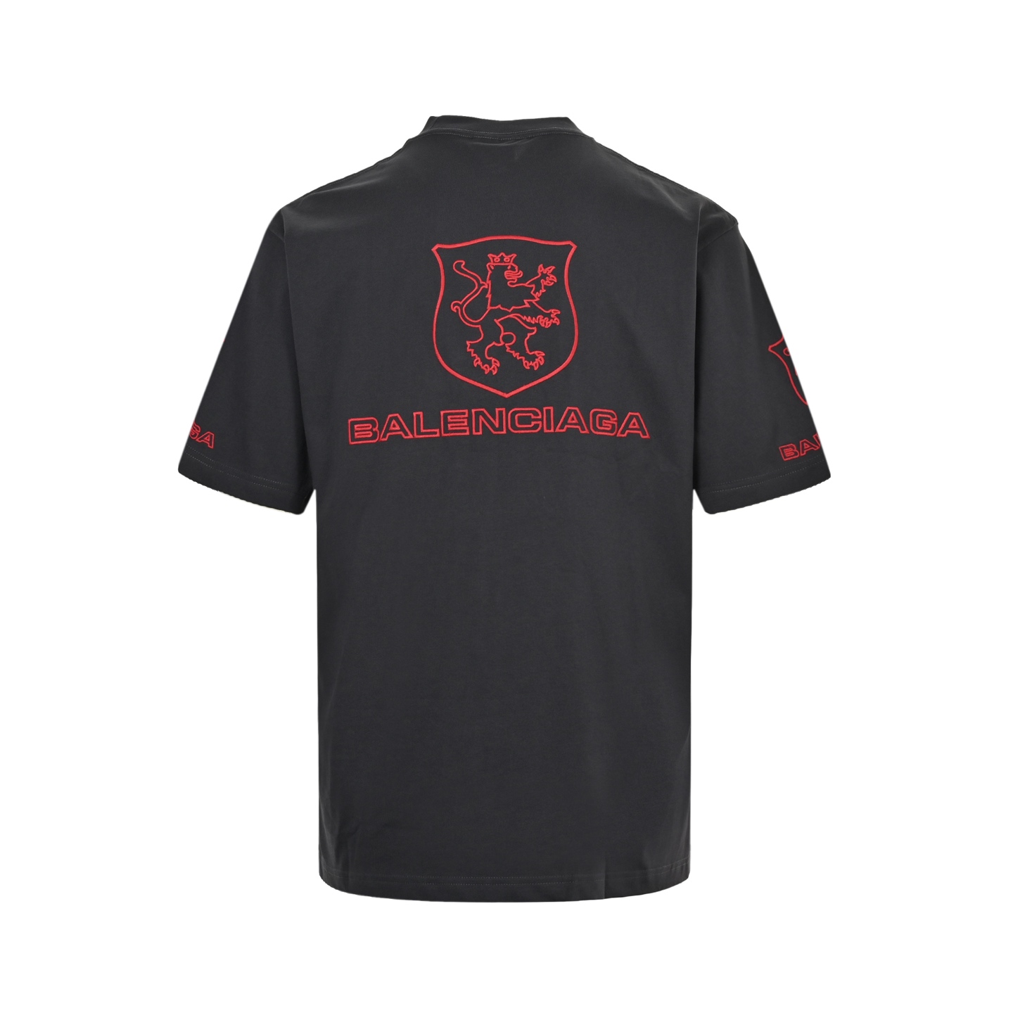 Balenciaga/巴黎世家 25ss LION CLUB 刺绣logo短袖