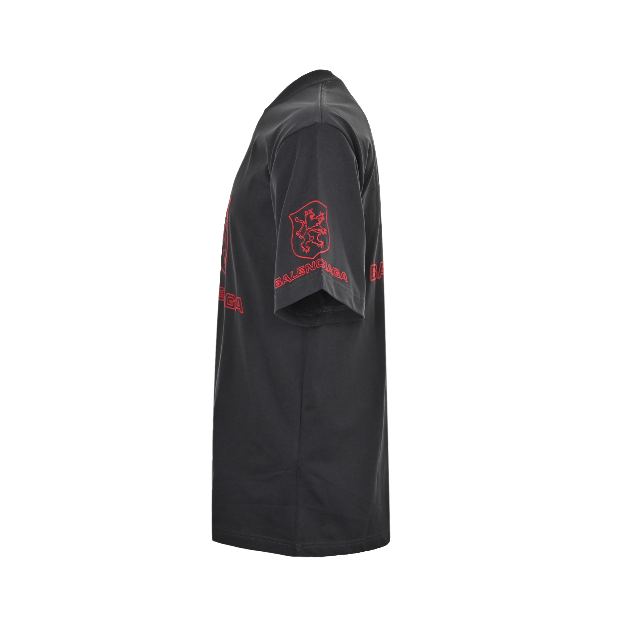 Balenciaga/巴黎世家 25ss LION CLUB 刺绣logo短袖