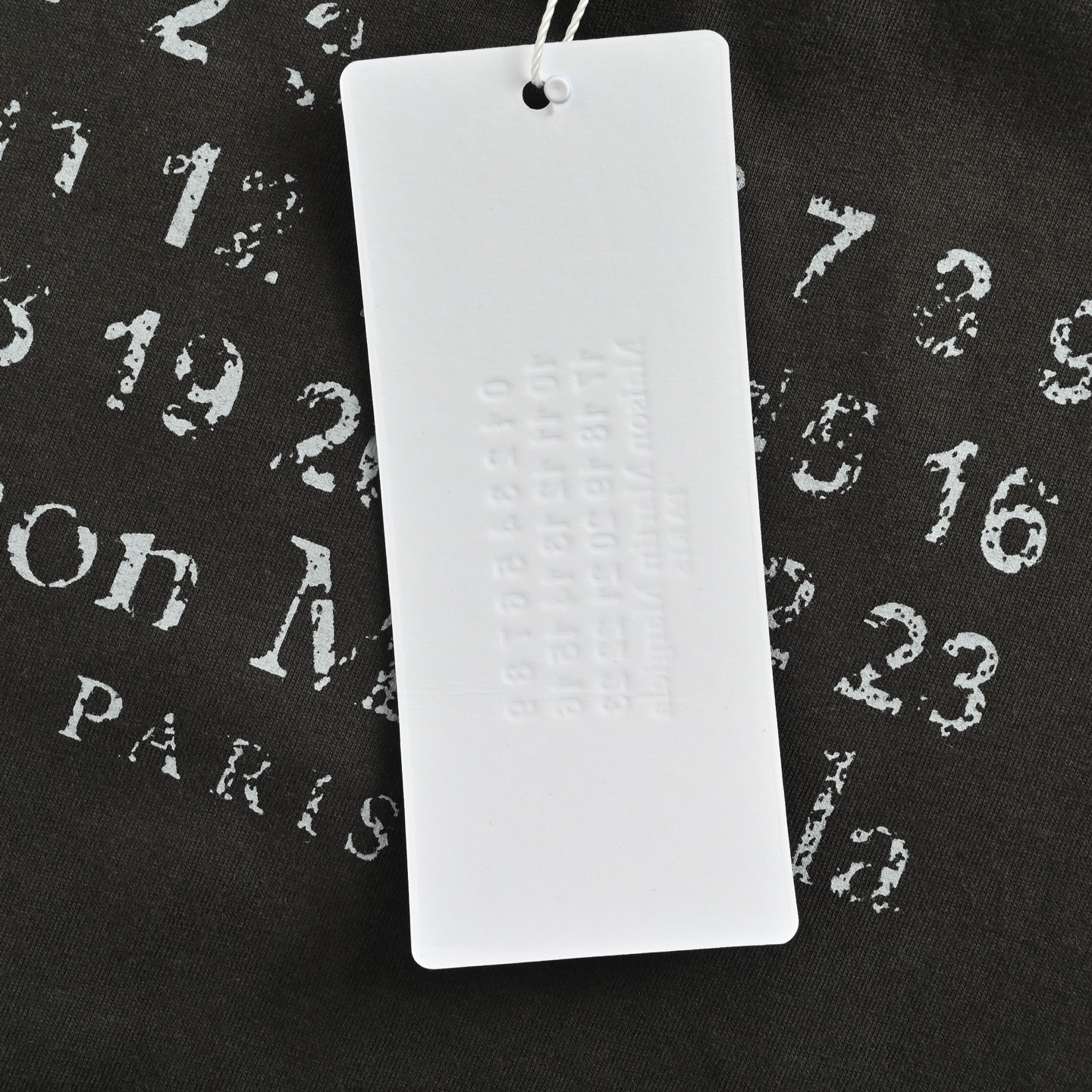 Maison Margiela/马吉拉 25ss 斑驳数字印花短袖