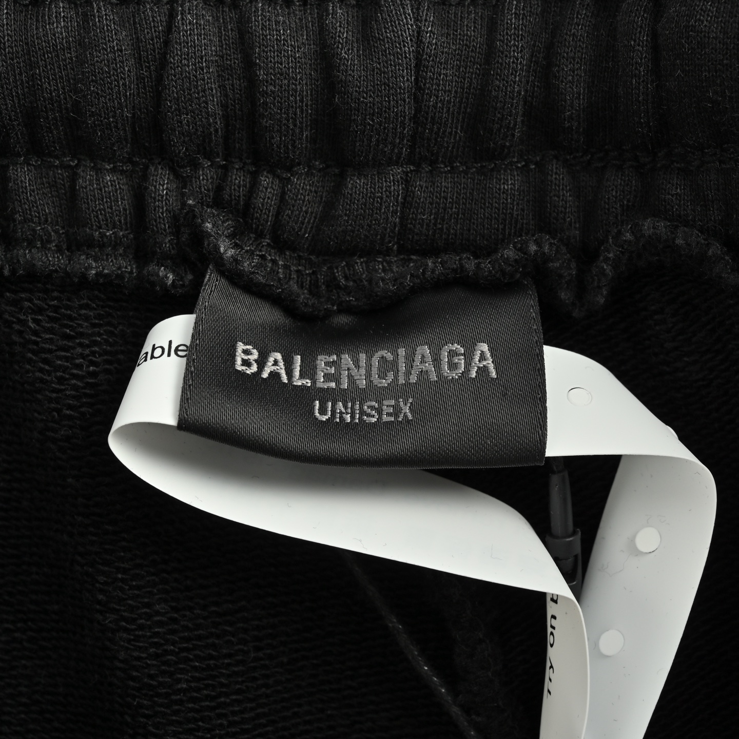 Balenciaga/巴黎世家 25ss 胶带徽标刺绣水洗短裤