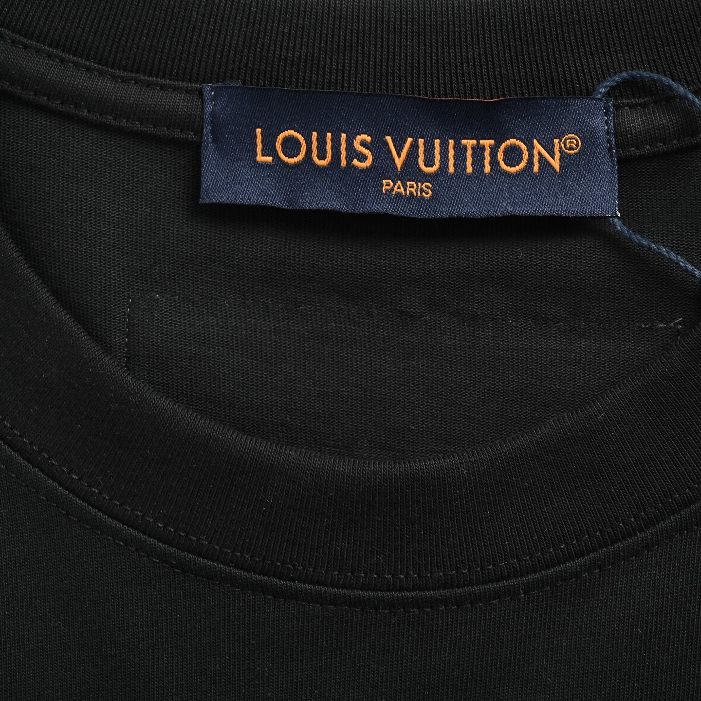 Louis Vuitton Men's Black Cotton T-Shirt with Crowd Graphic Print 5 i1747740380216 1799 0 4