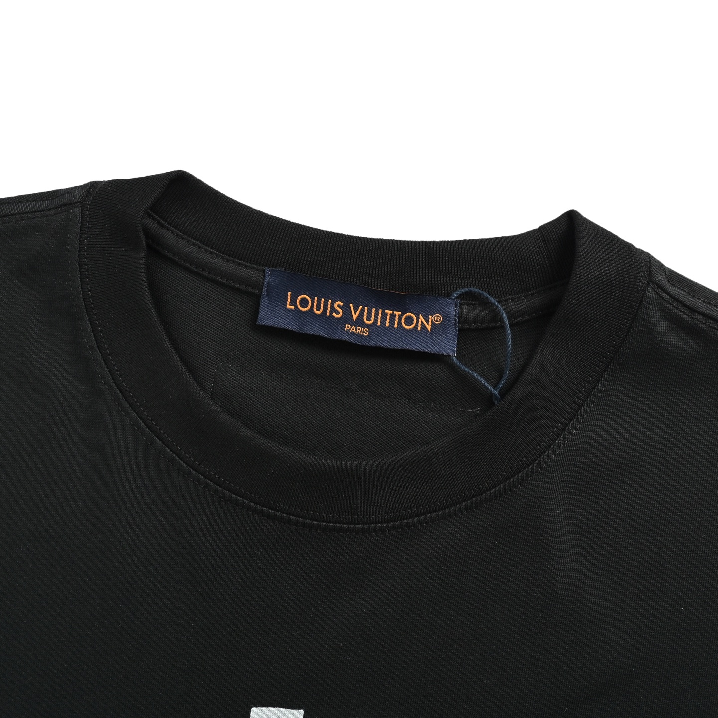 Louis Vuitton Men's Black Cotton T-Shirt with Crowd Graphic Print 4 i1747740393281 7662 0 3