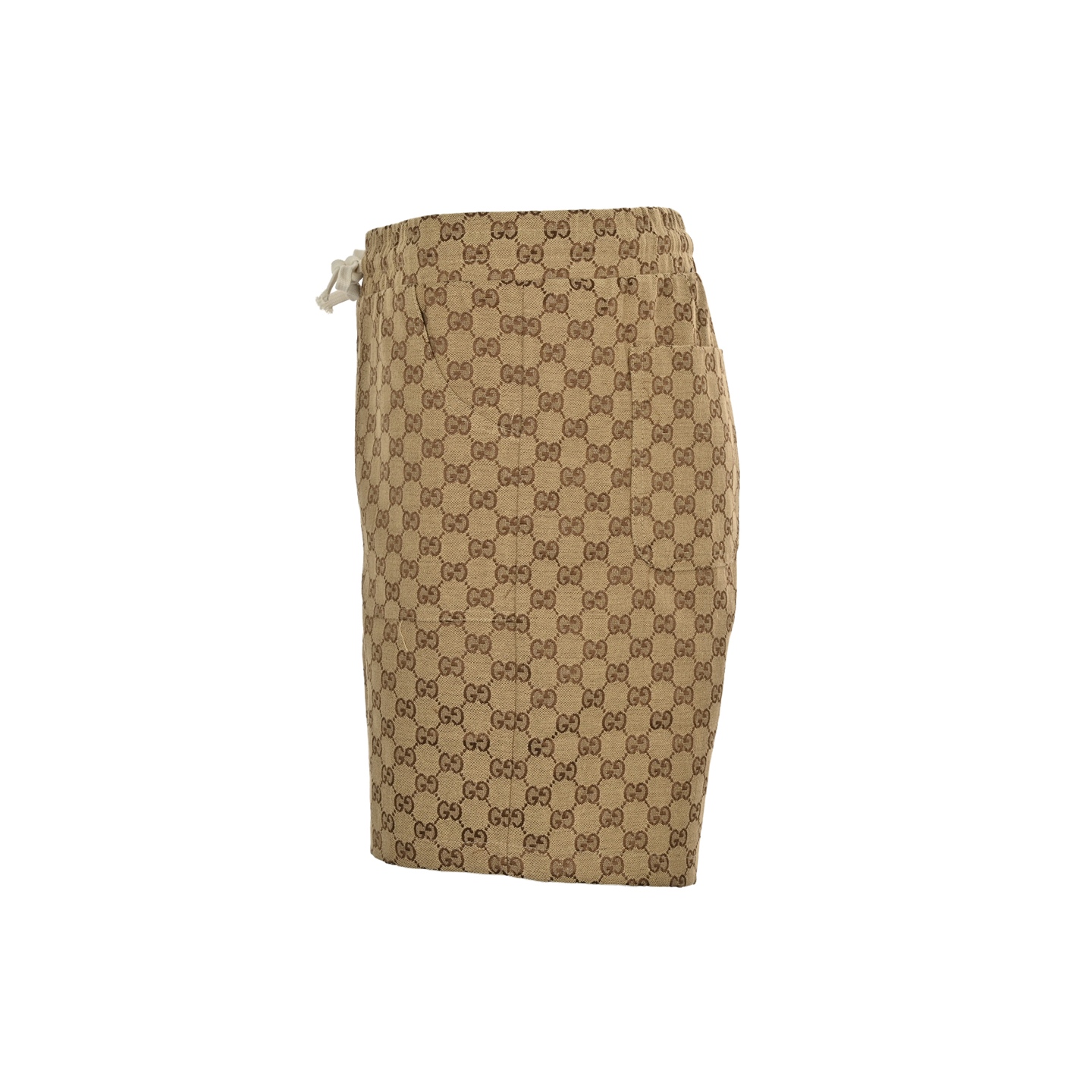 Gucci x The North Face Double G Jacquard Khaki Shorts - Limited Edition 3 i1747740538561 8881 0 1