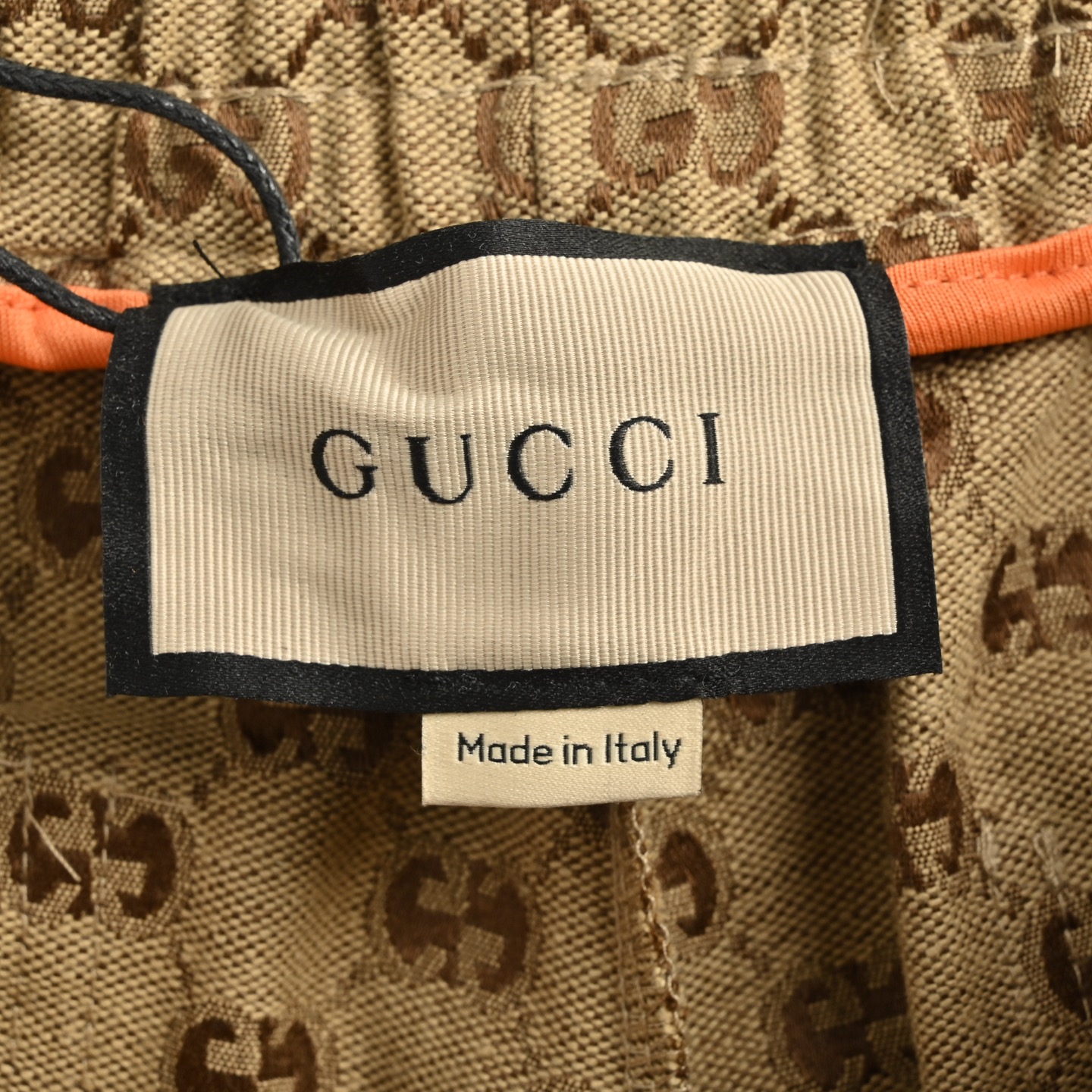Gucci x The North Face Double G Jacquard Khaki Shorts - Limited Edition 6 i1747740538613 142 0 4