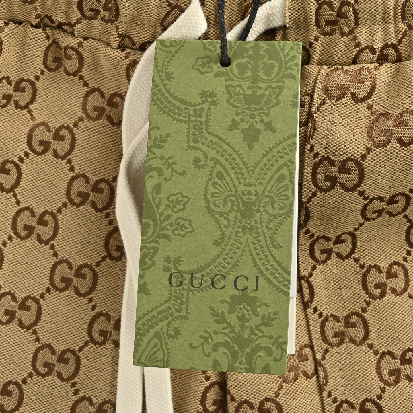 Gucci x The North Face Double G Jacquard Khaki Shorts - Limited Edition 8 i1747740538624 8368 0 6