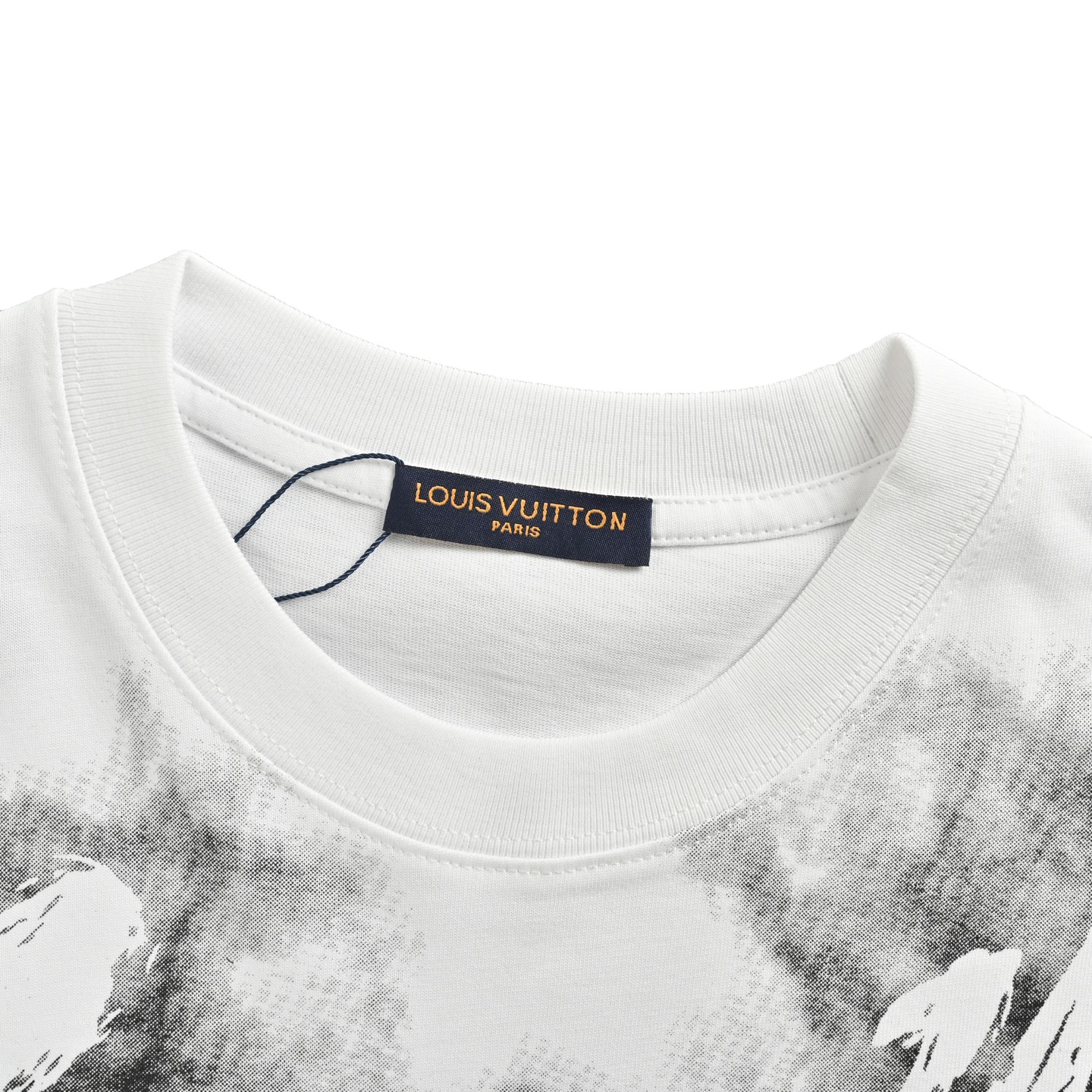 Louis Vuitton/路易威登 25ss 涂鸦手绘字母渲染印花短袖