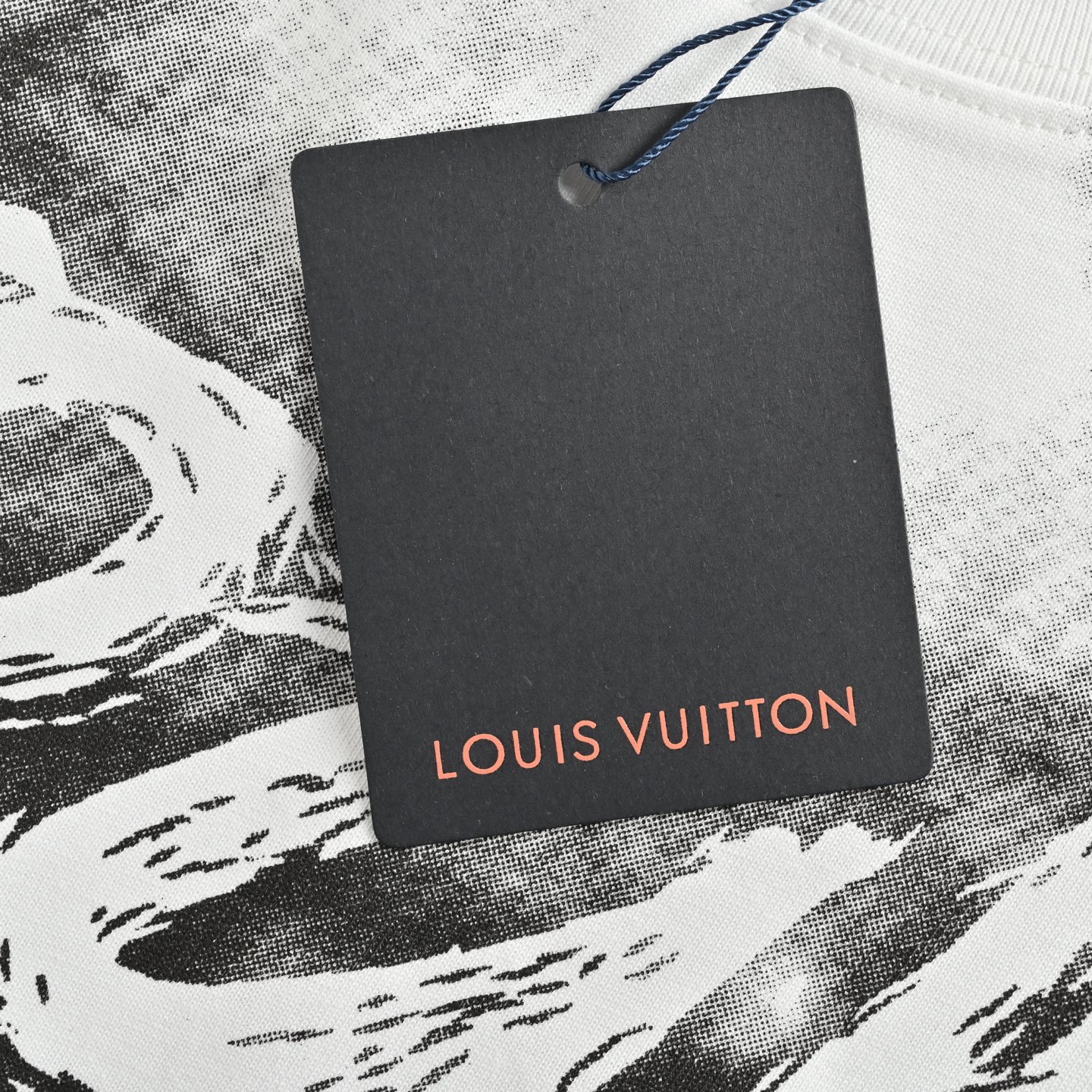 Louis Vuitton/路易威登 25ss 涂鸦手绘字母渲染印花短袖