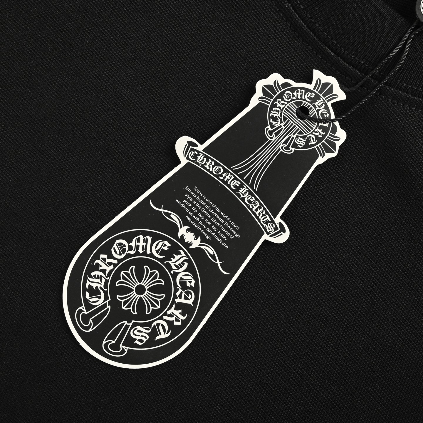 Chrome Hearts/克罗心 25ss 手绘十字架印花短袖
