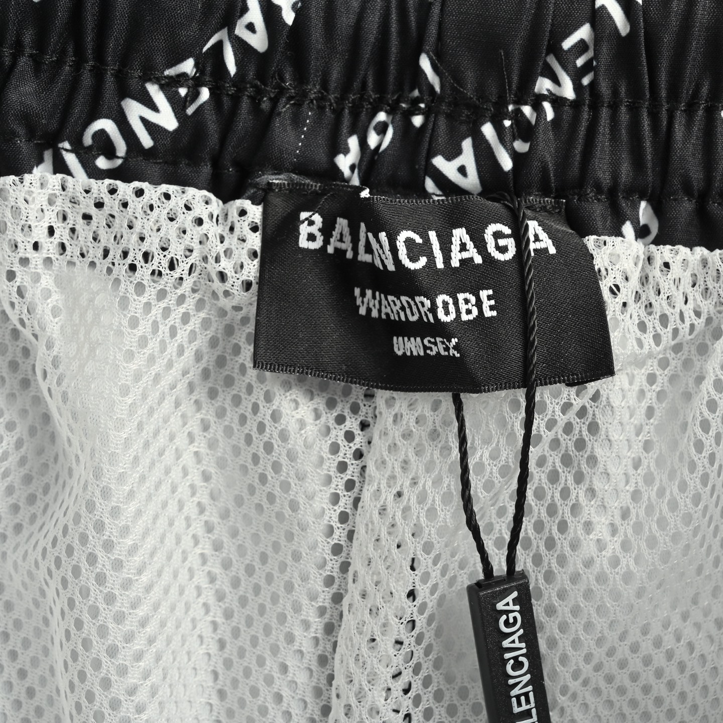 Balenciaga/巴黎世家 25ss 满印弹幕短裤 沙滩旅游必备休闲短裤
