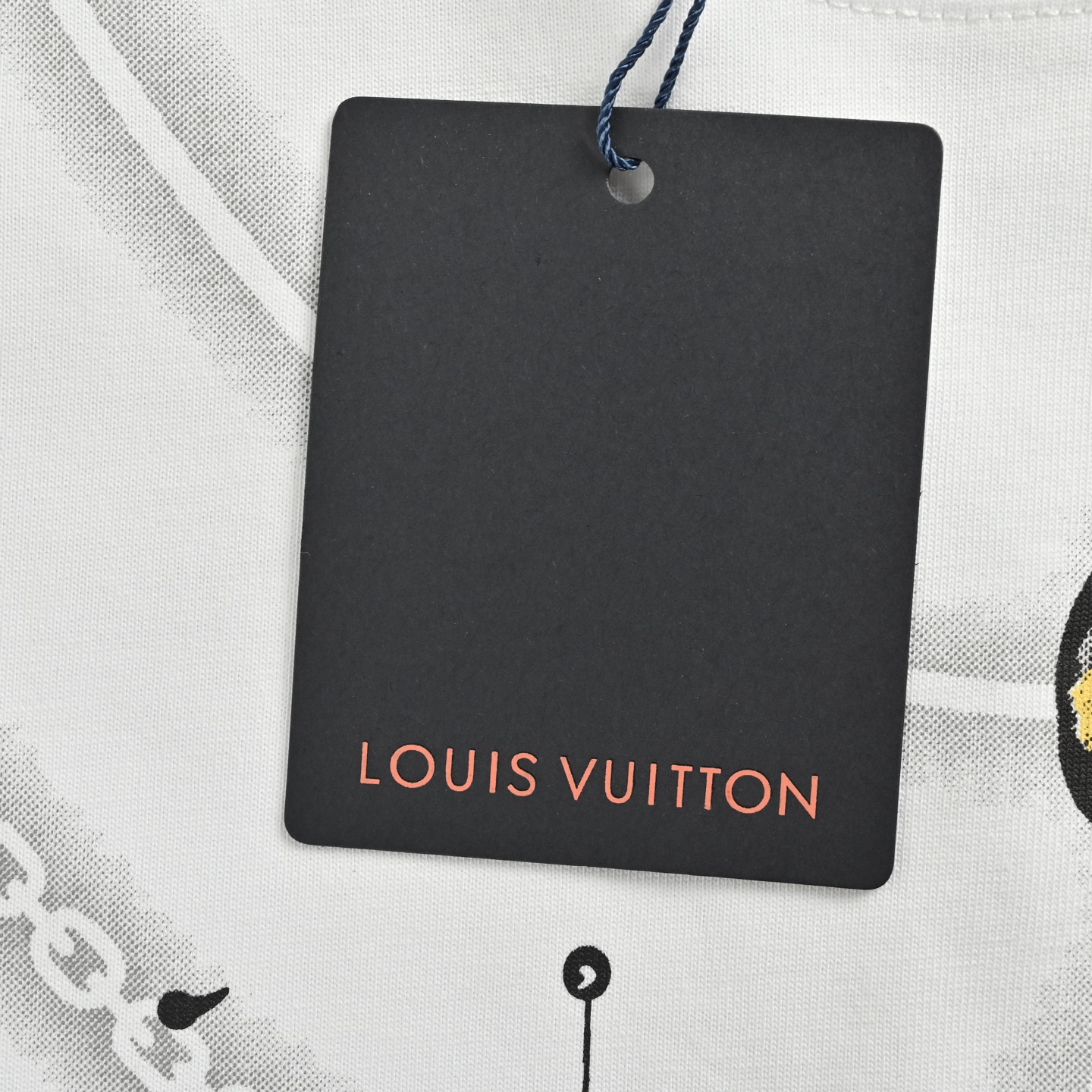 Louis Vuitton/路易威登 25ss 老花吊坠项链印花短袖
