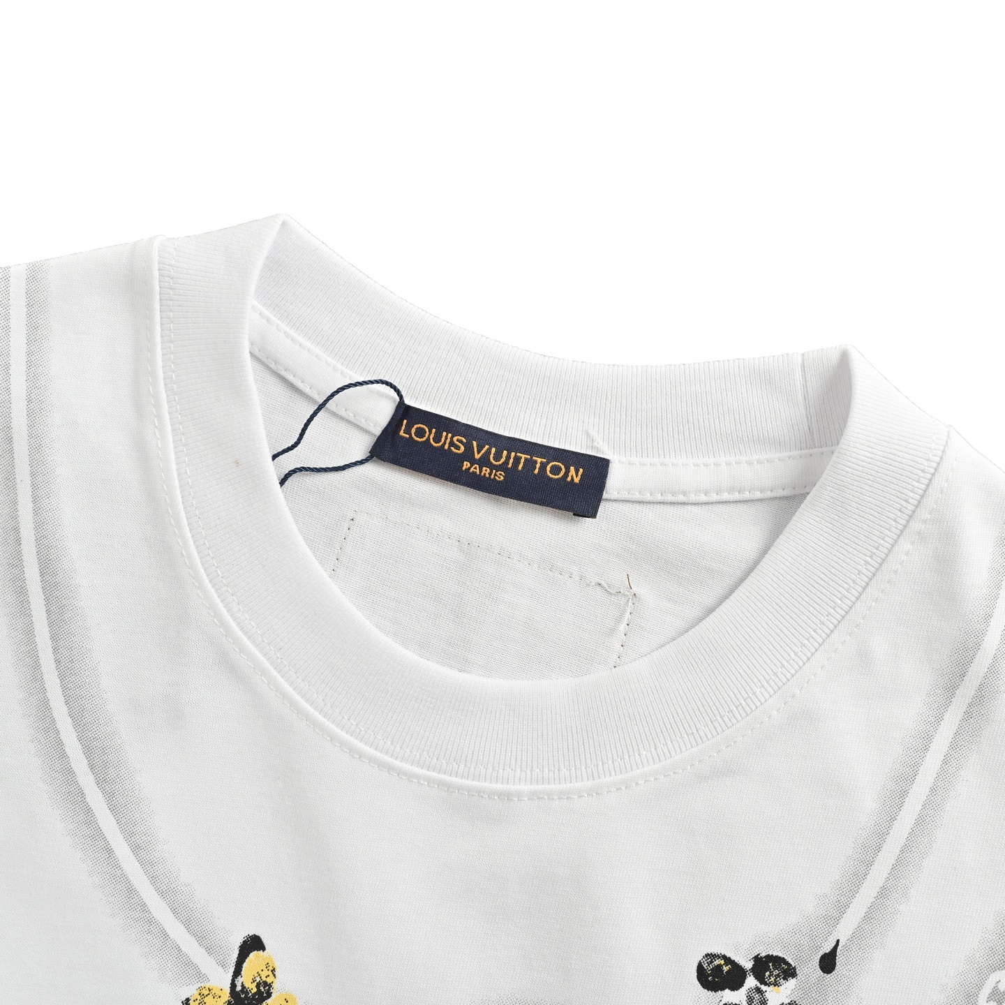 Louis Vuitton/路易威登 25ss 老花吊坠项链印花短袖