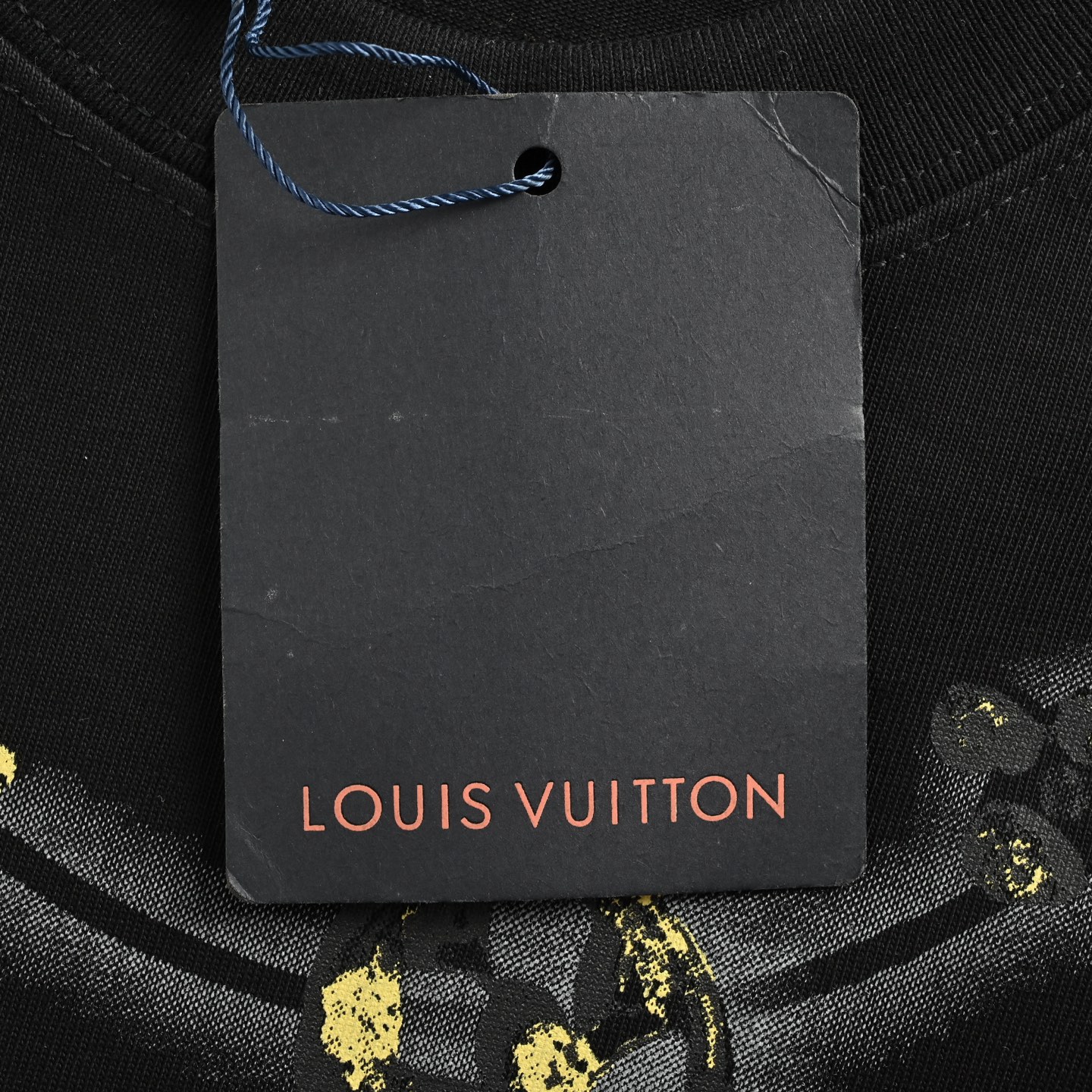 Louis Vuitton/路易威登 25ss 老花吊坠项链印花短袖