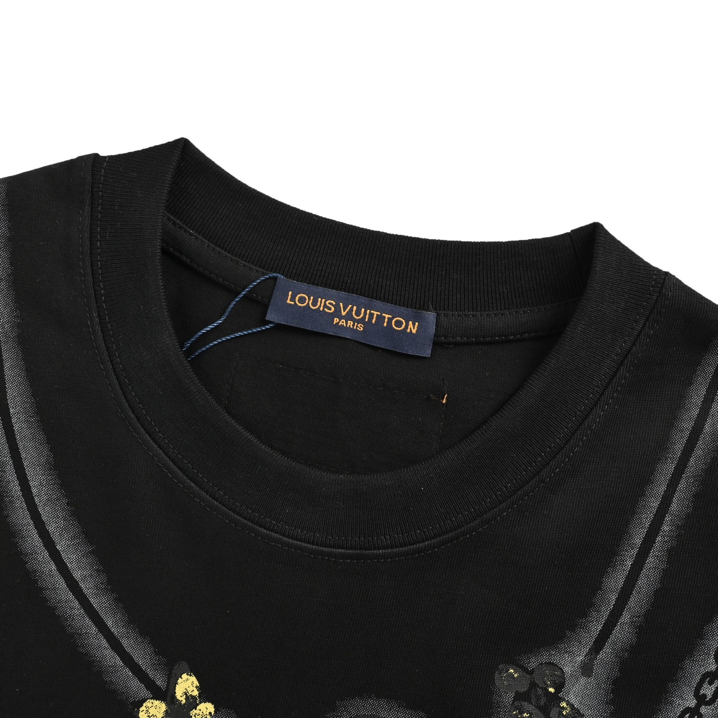 Louis Vuitton/路易威登 25ss 老花吊坠项链印花短袖