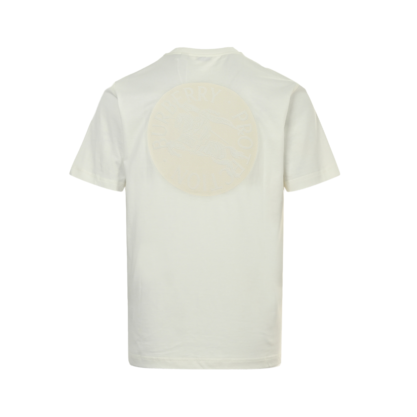 Burberry/巴宝莉 25ss 后背圆圈战马发泡印花短袖