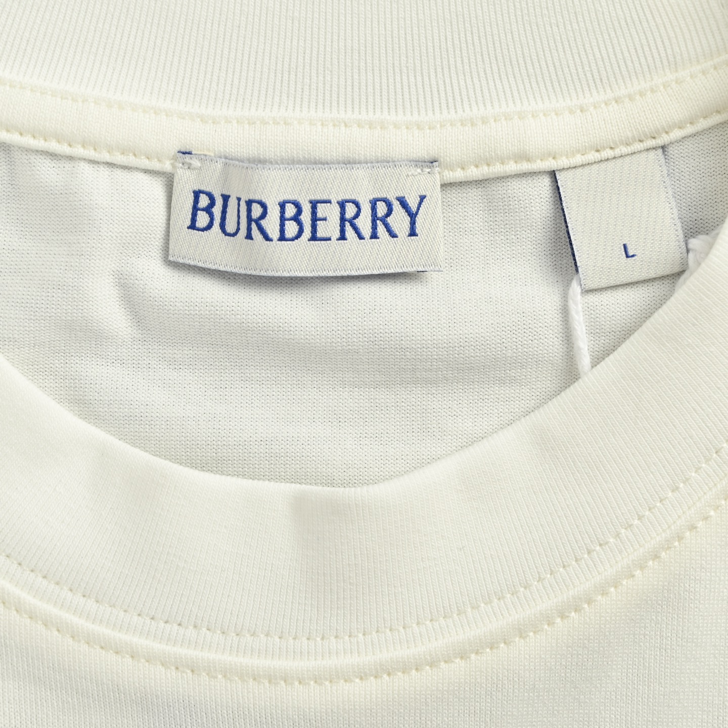 Burberry/巴宝莉 25ss 后背圆圈战马发泡印花短袖