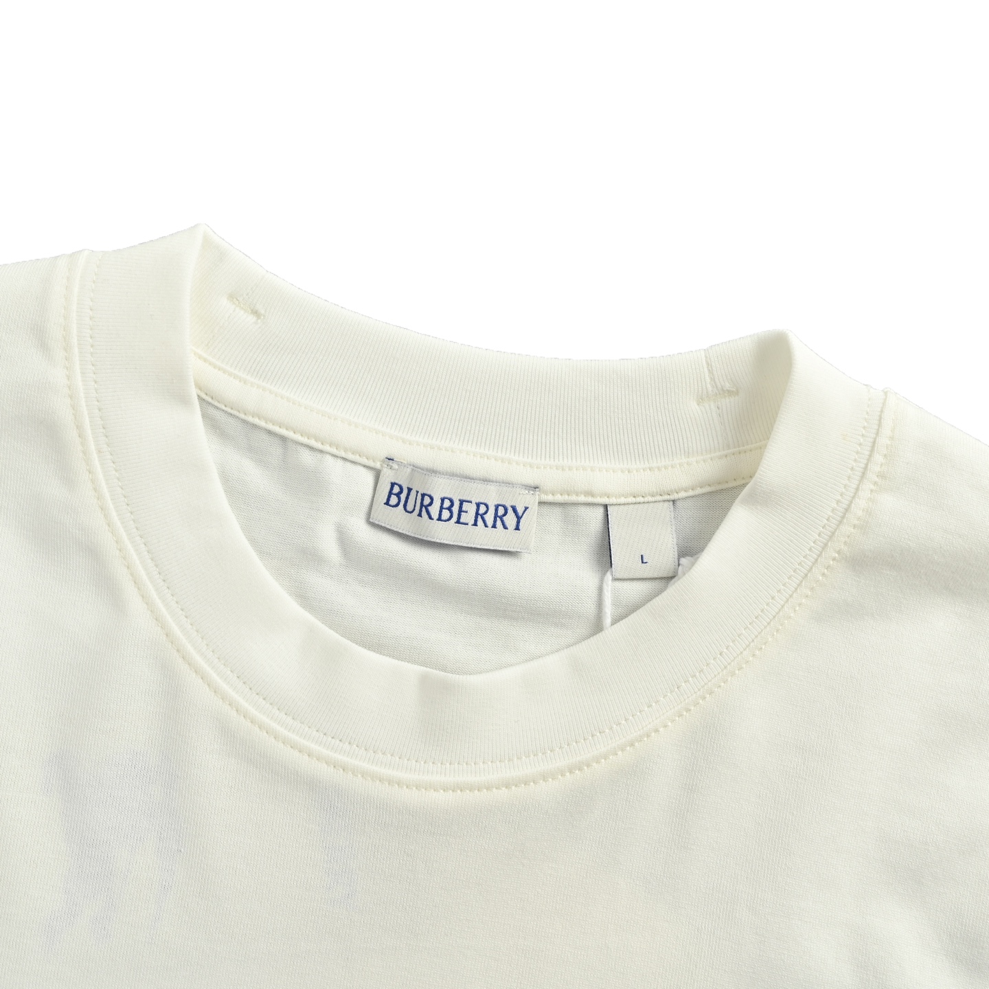 Burberry/巴宝莉 25ss 后背圆圈战马发泡印花短袖